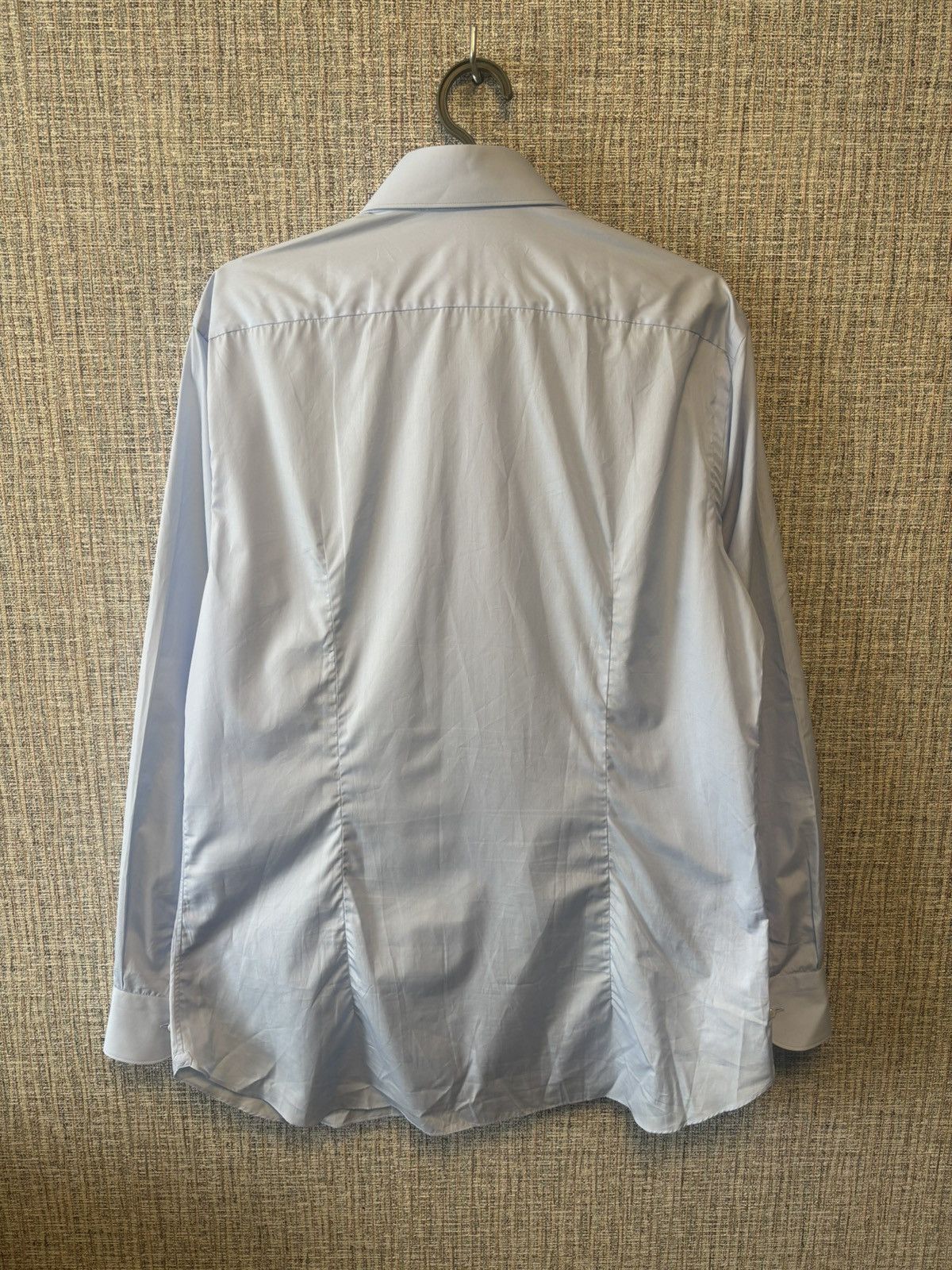 Brioni BRIONI SHIRT MENS BLUE MADE IN ITALY Size US L / EU 52-54 / 3 - 9 Thumbnail