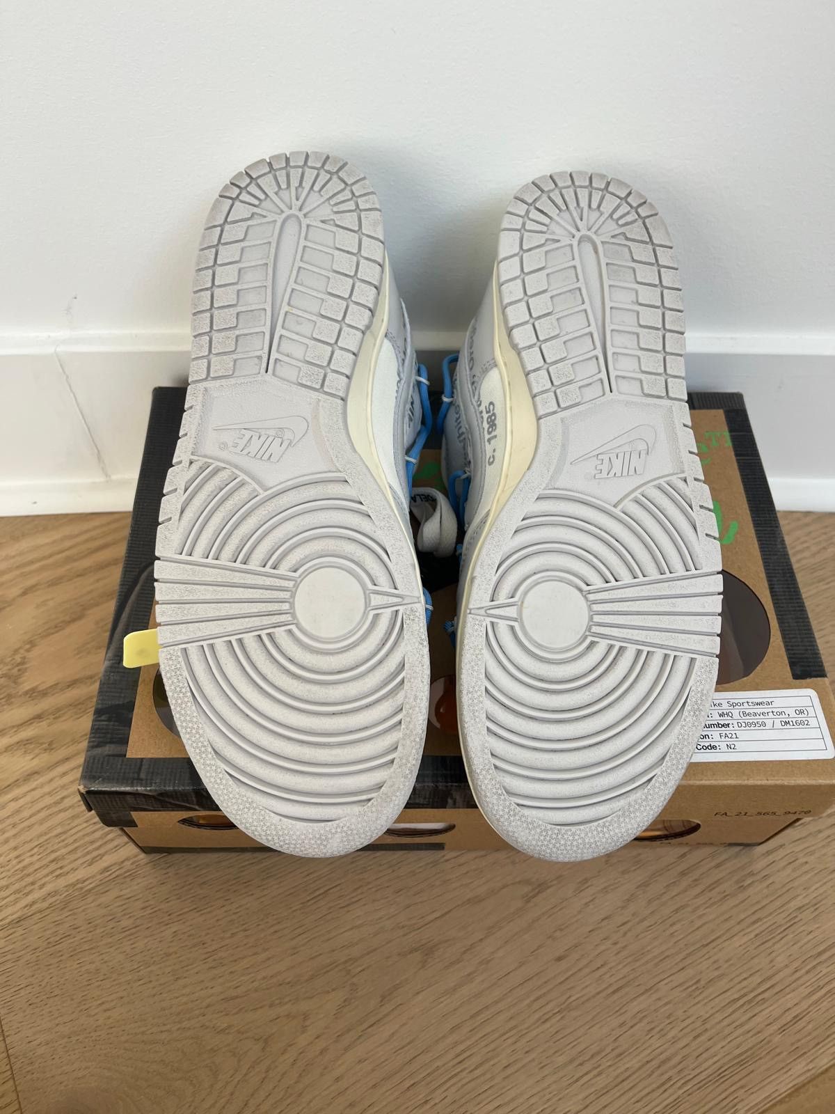 Nike Nike OW Dunk Low Size US 9.5 / EU 42-43 - 6 Thumbnail