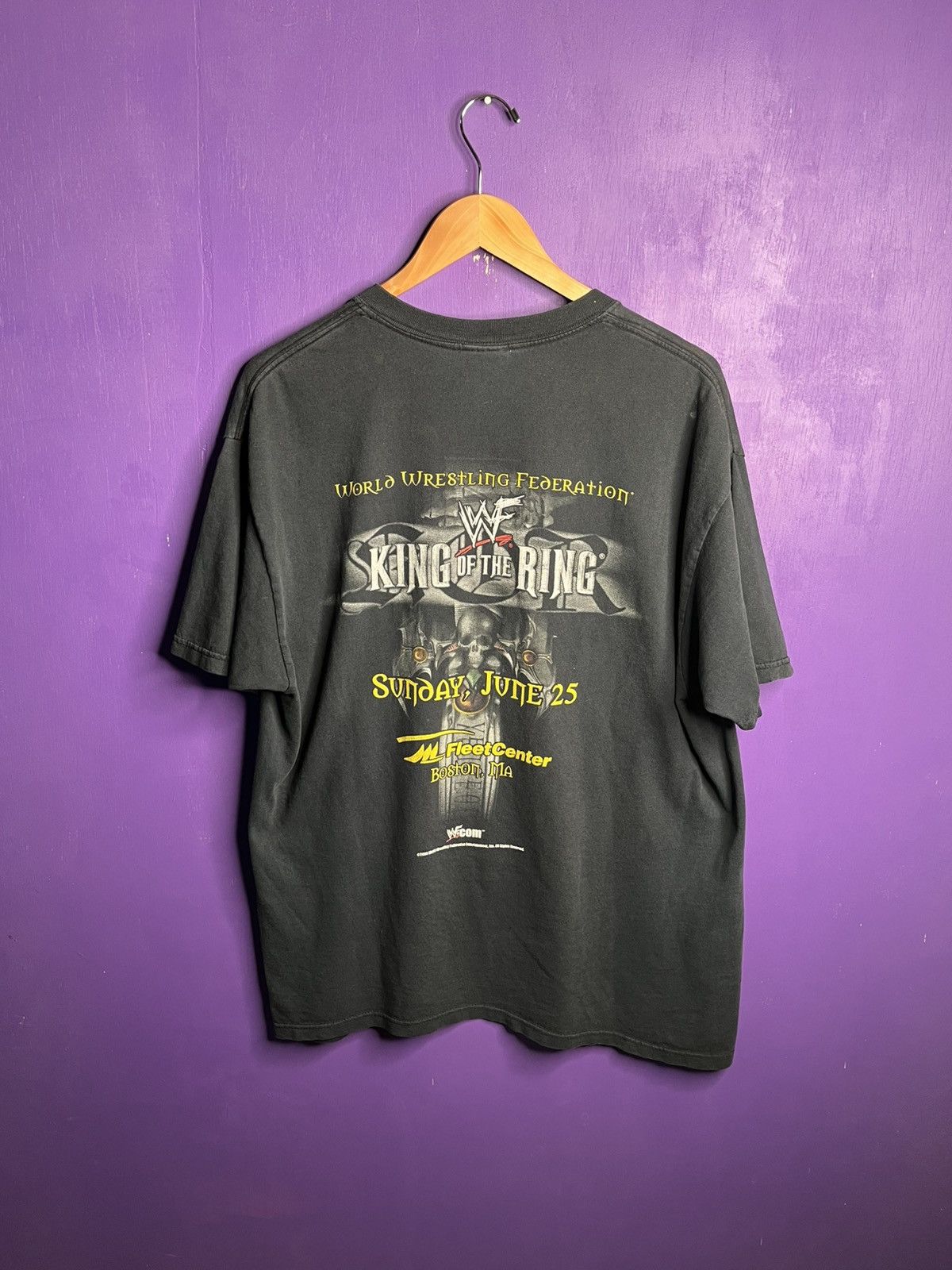 Vintage × WWF Vintage 2000 WWF king of the ring sword t-shirt Size US XL / EU 56 / 4 - 2 Thumbnail