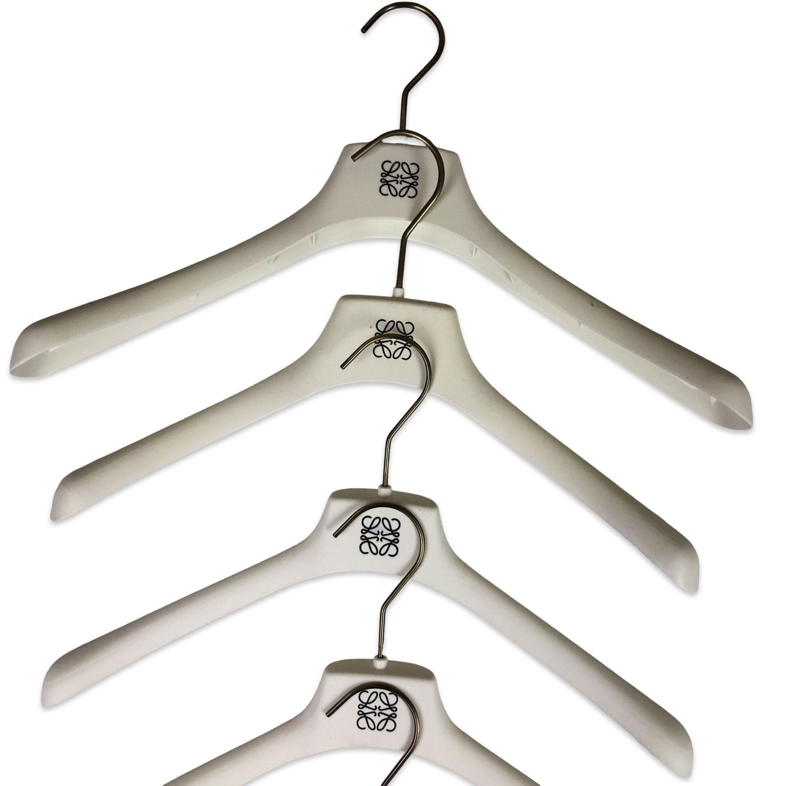 Loewe Loewe Logo Premium Made in Italy White Hangers Size ONE SIZE - 3 Thumbnail