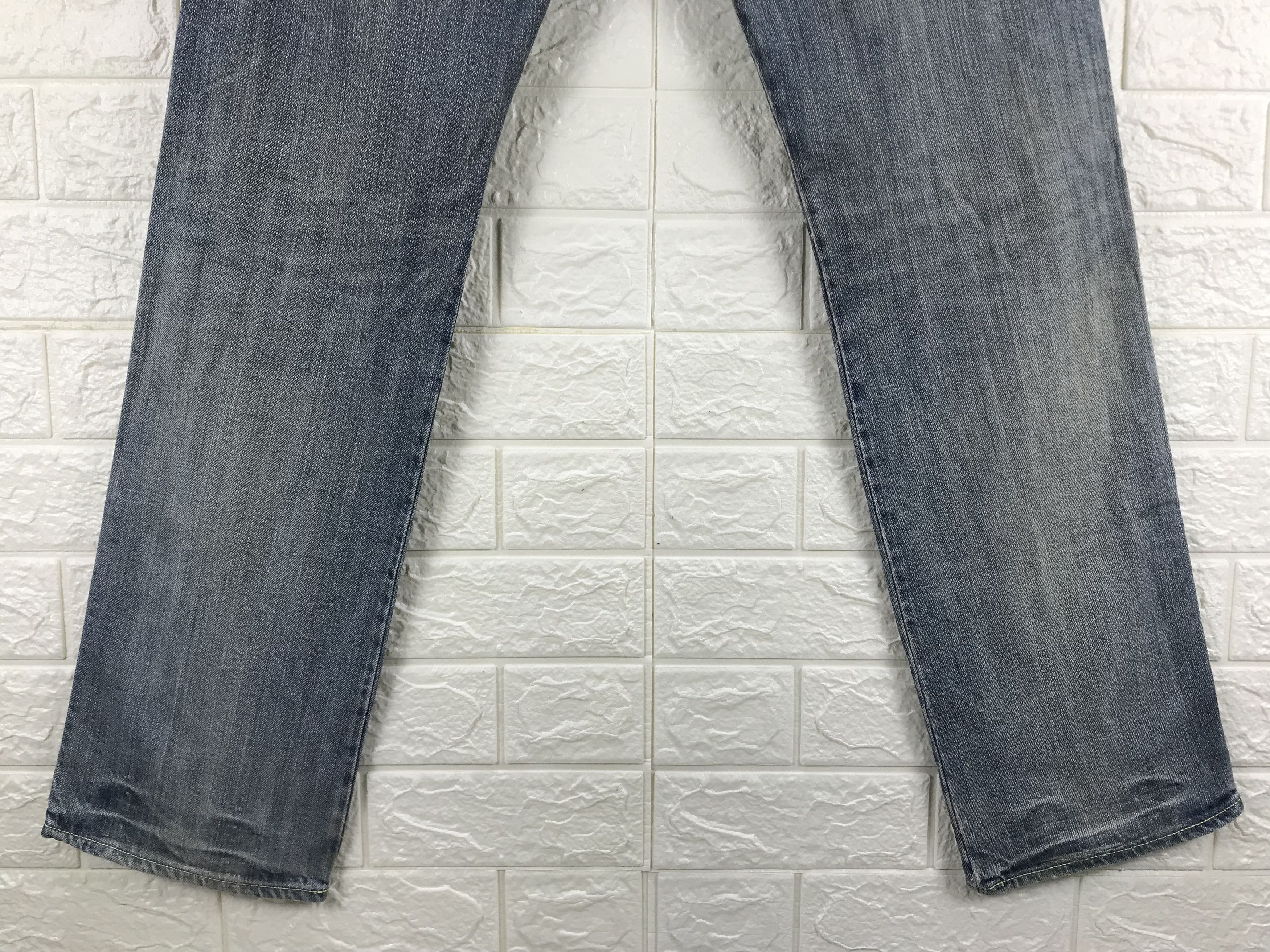 FACTOTUM Vintage Factotum Japanese Faded Blue Jeans Size US 31 - 8 Thumbnail