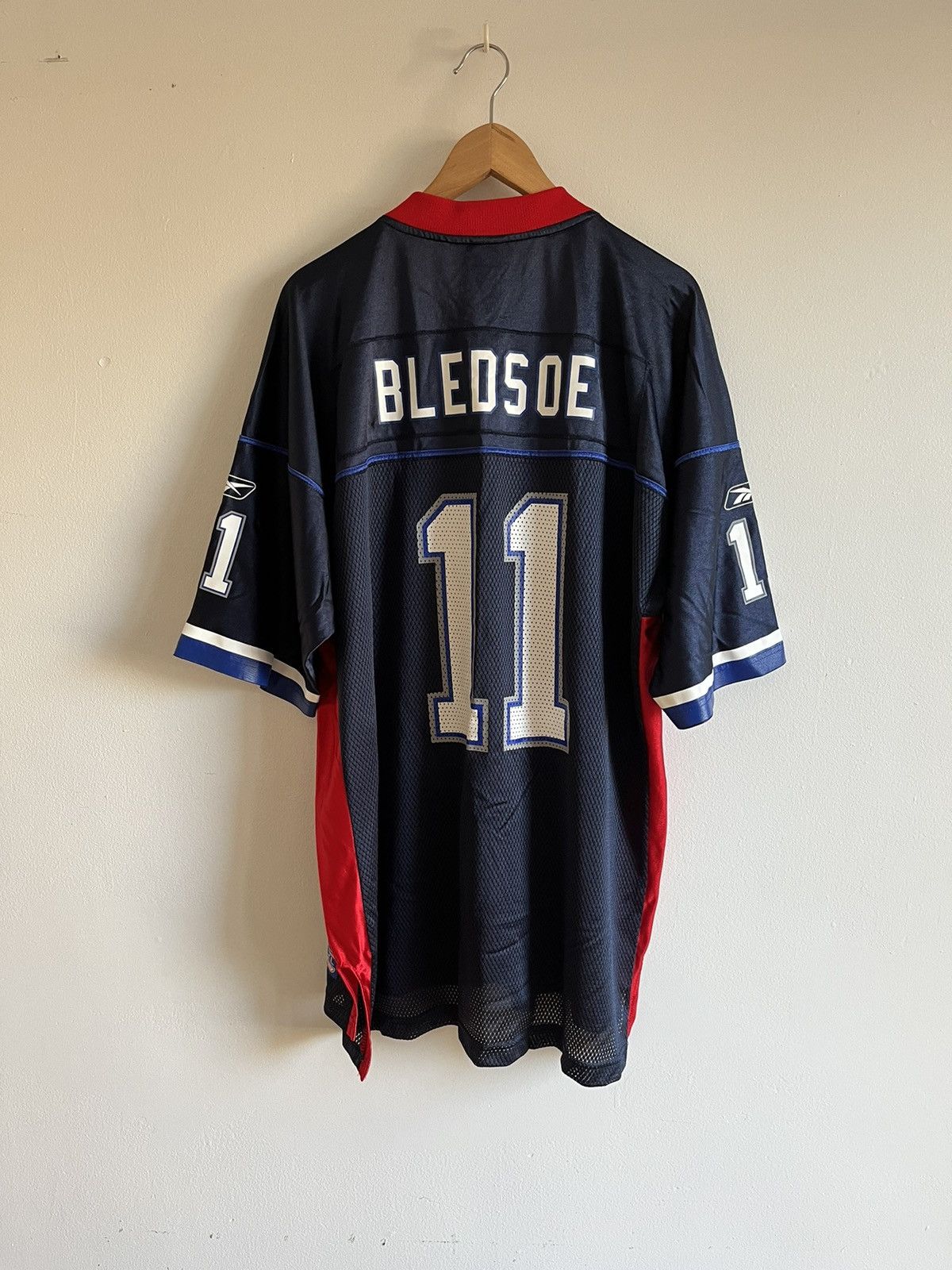 NFL × Reebok × Vintage Drew Bledsoe Buffalo Bills Reebok Jersey Size US XL / EU 56 / 4 - 6 Thumbnail