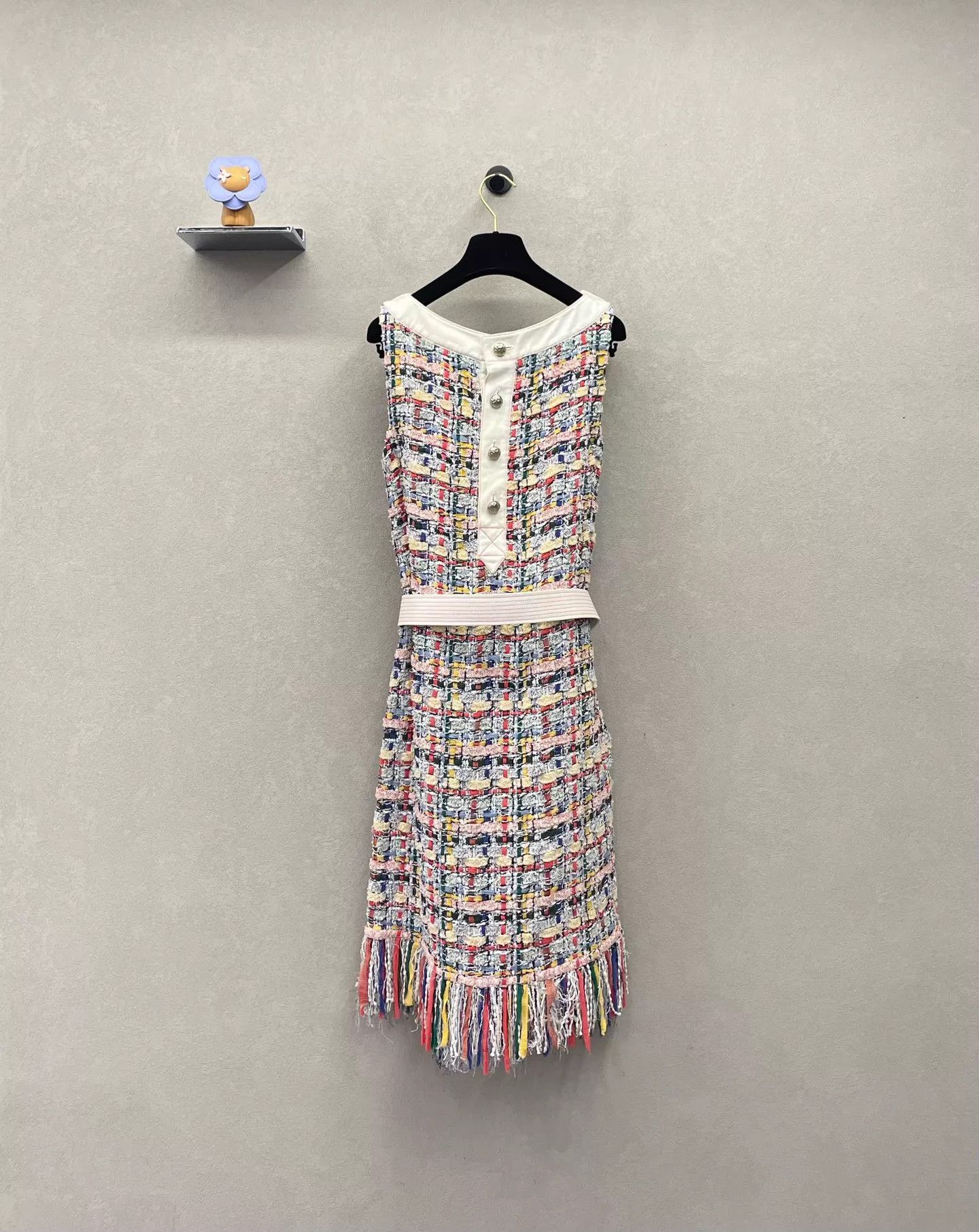Chanel Chanel Runway Star Tassel Colorful Tweed Dress Size XS / US 0-2 / IT 36-38 - 2 Thumbnail