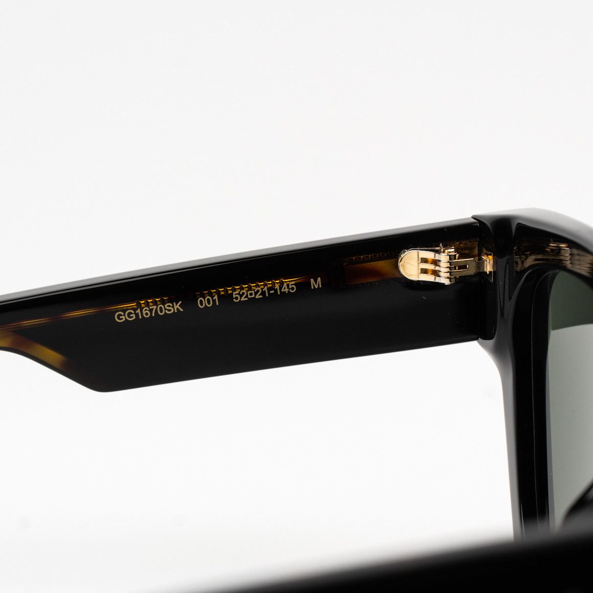 Gucci NEW Gucci GG1670SK 001 Unisex Square Sunglasses GG 1670SK Size ONE SIZE - 8 Thumbnail
