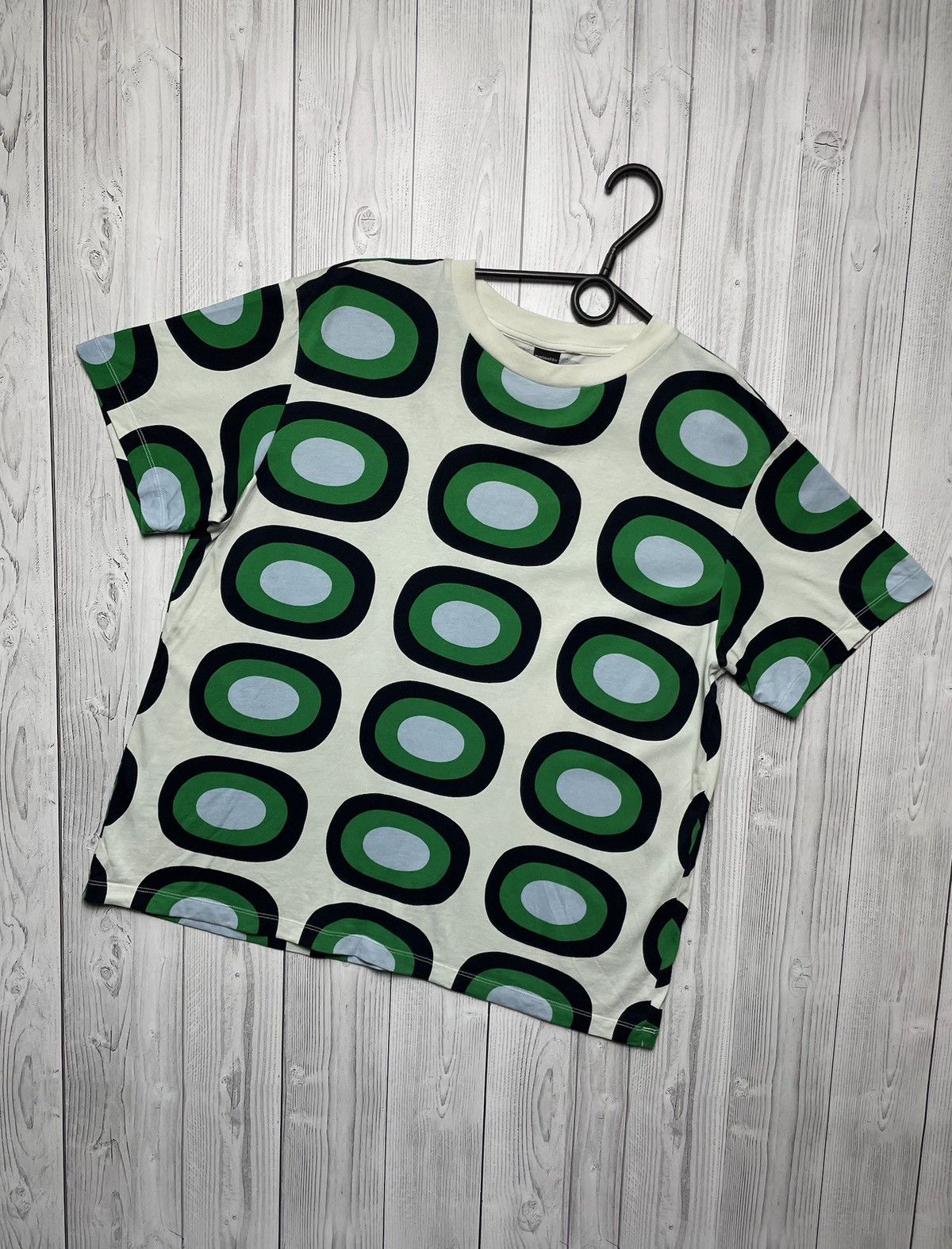 Marimekko × Uniqlo × Vintage Vintage Marimekko x Uniqlo tee rare green logo size M Size US M / EU 48-50 / 2 - 1 Thumbnail
