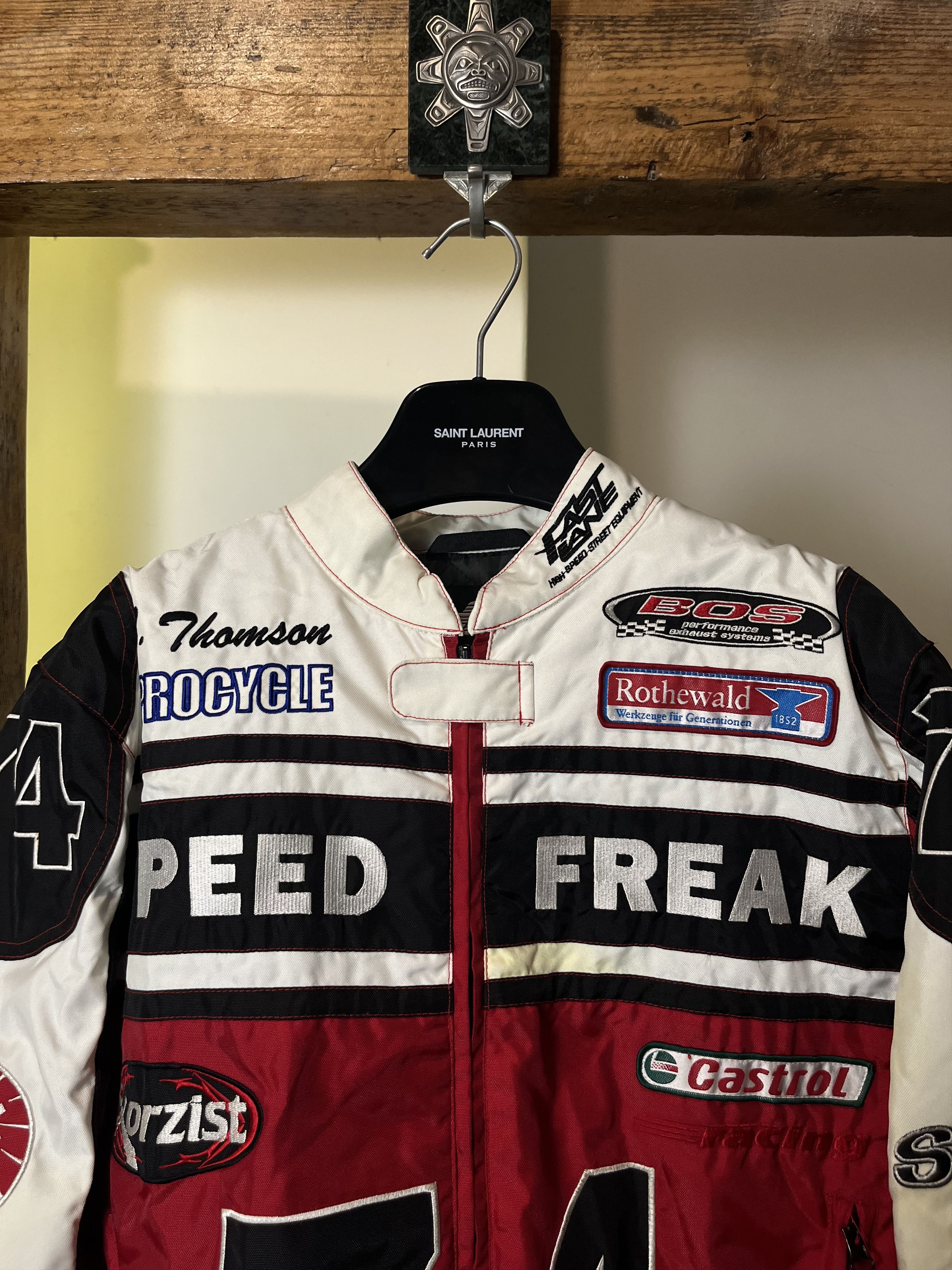 Vintage 90s SPEED FREAK #74 Fast Lane Racing Nascar Jacket Size US S / EU 44-46 / 1 - 5 Thumbnail
