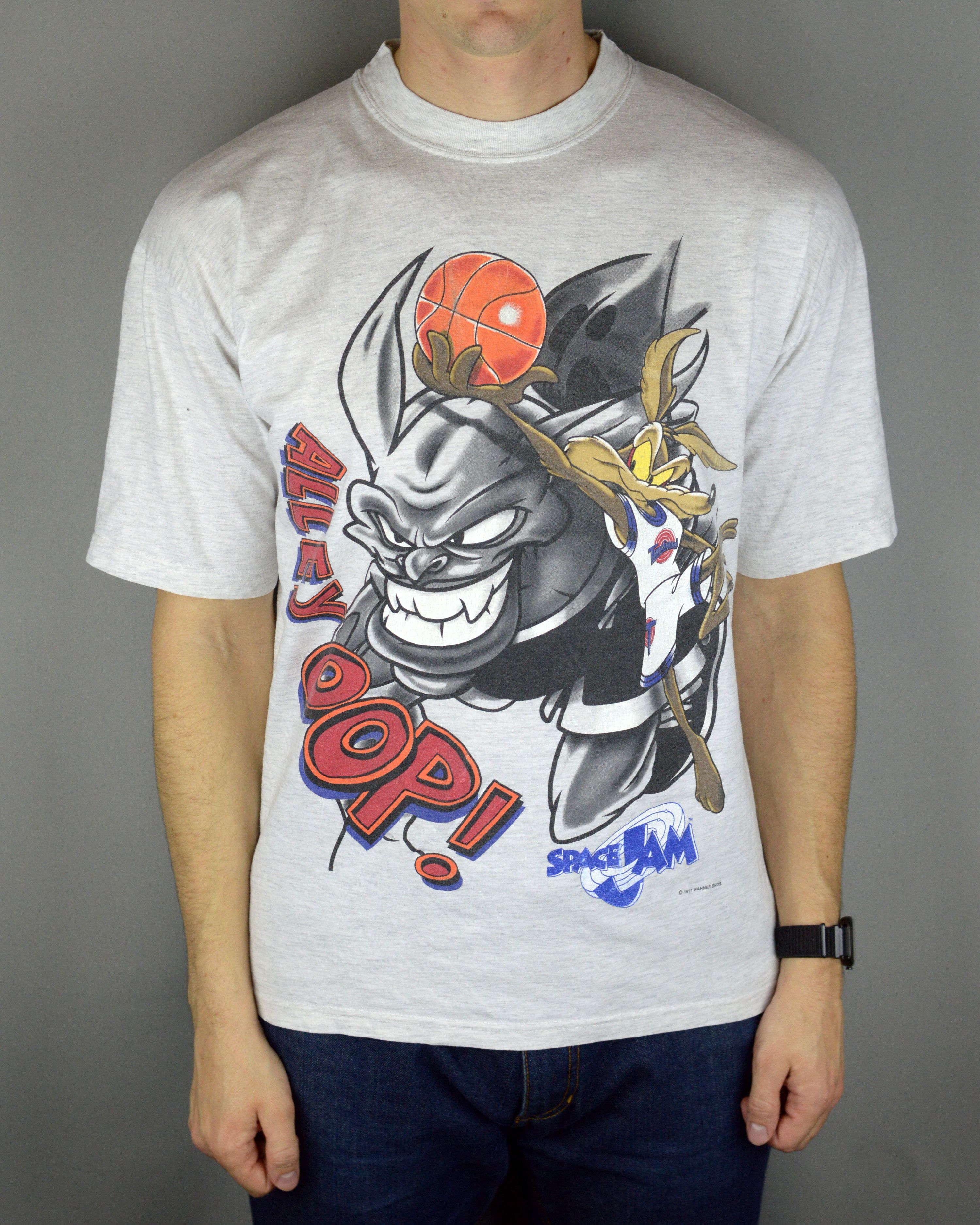 Vintage Vintage Space Jam Alley Oop! 1997 t shirt Size US L / EU 52-54 / 3 - 1 Thumbnail