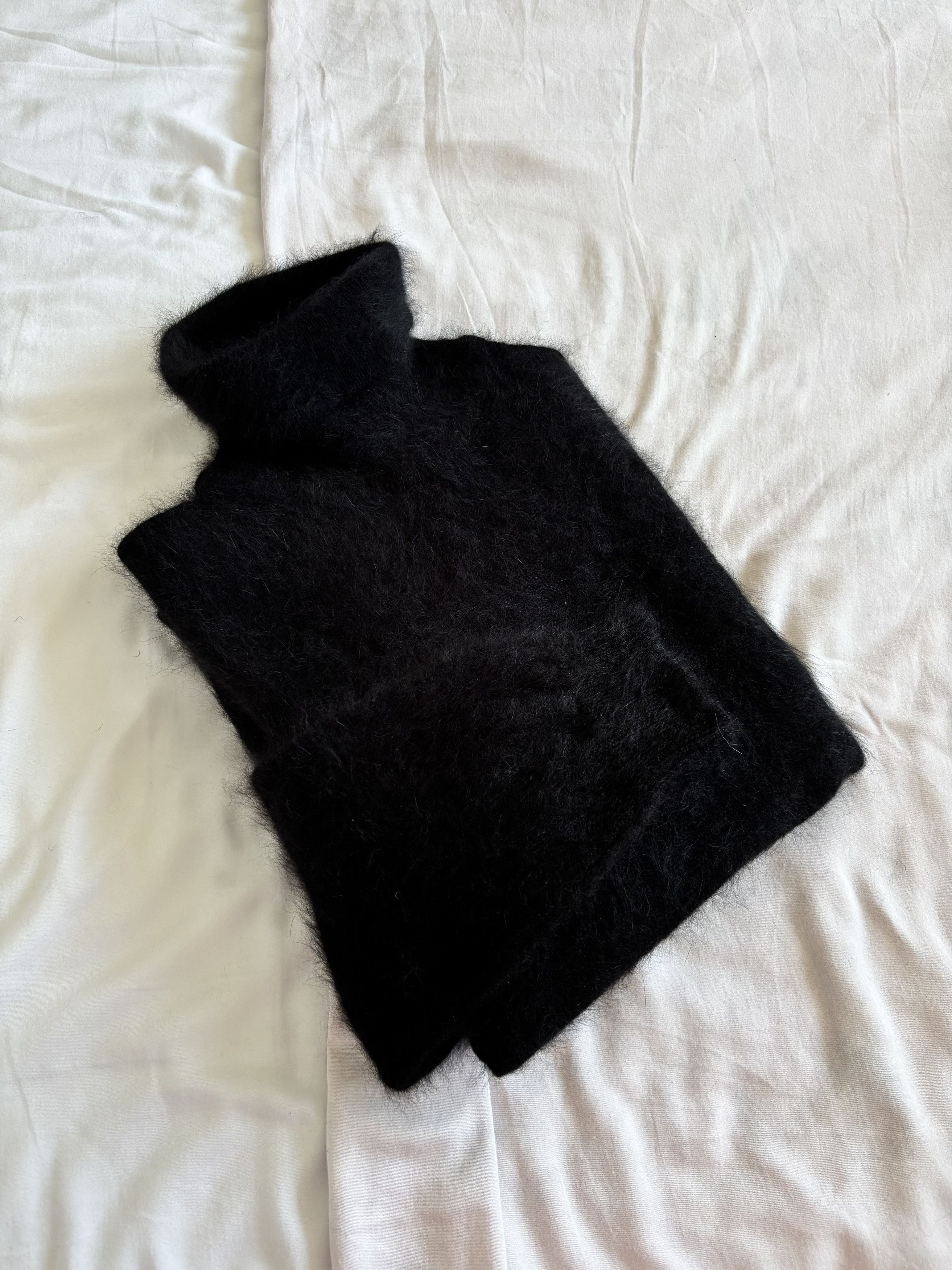 Prada Angora Fur Turtleneck Size US L / EU 52-54 / 3 - 2 Thumbnail