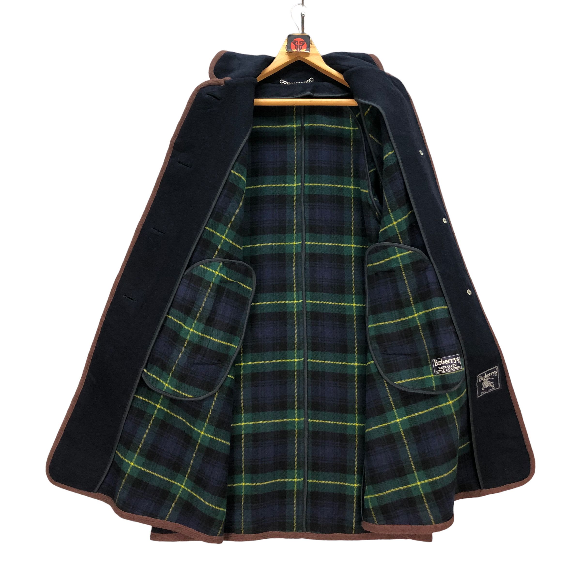 Burberry BURBERRYS MADE IN ENGLAND WOOL LONG COAT #7344-131 Size M / US 6-8 / IT 42-44 - 6 Thumbnail