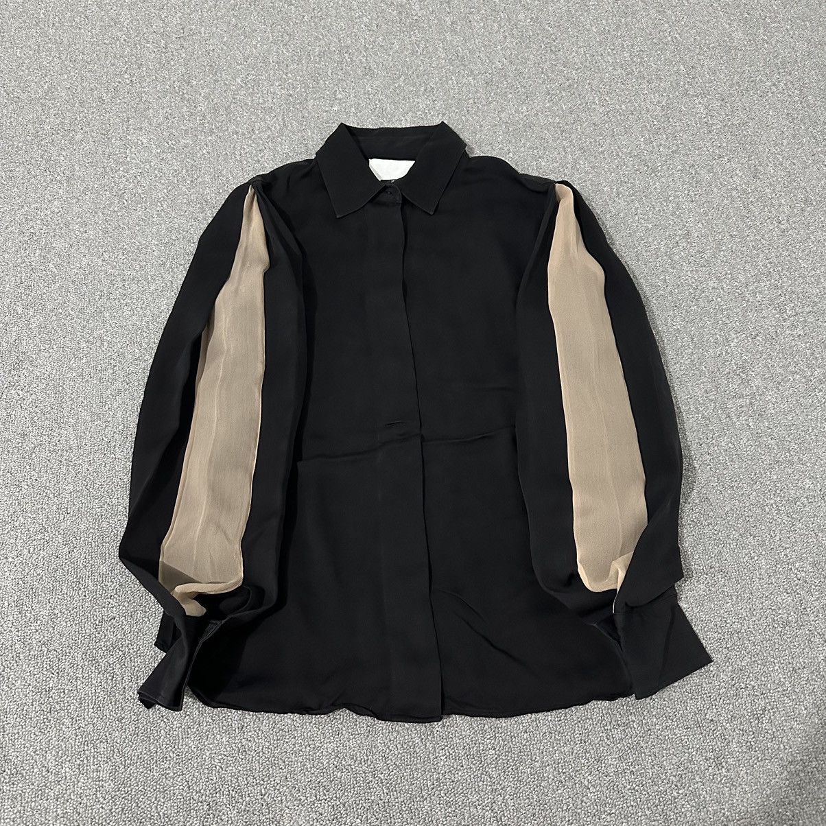 Maison Margiela Maison Margiela - Joyce Blank Tag - Side sheer Longsleeve Size S / US 4 / IT 40 - 5 Thumbnail