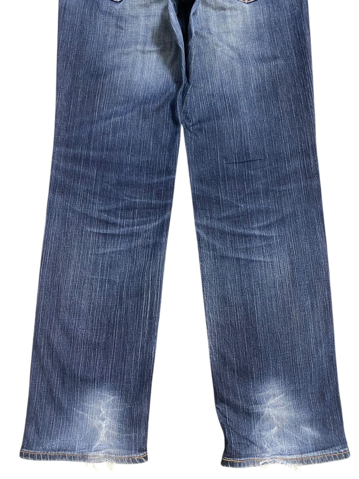 Edwin Vintage JapaneseBrands Edwin 504 Distressed Loose Jeans Size US 39 - 6 Thumbnail