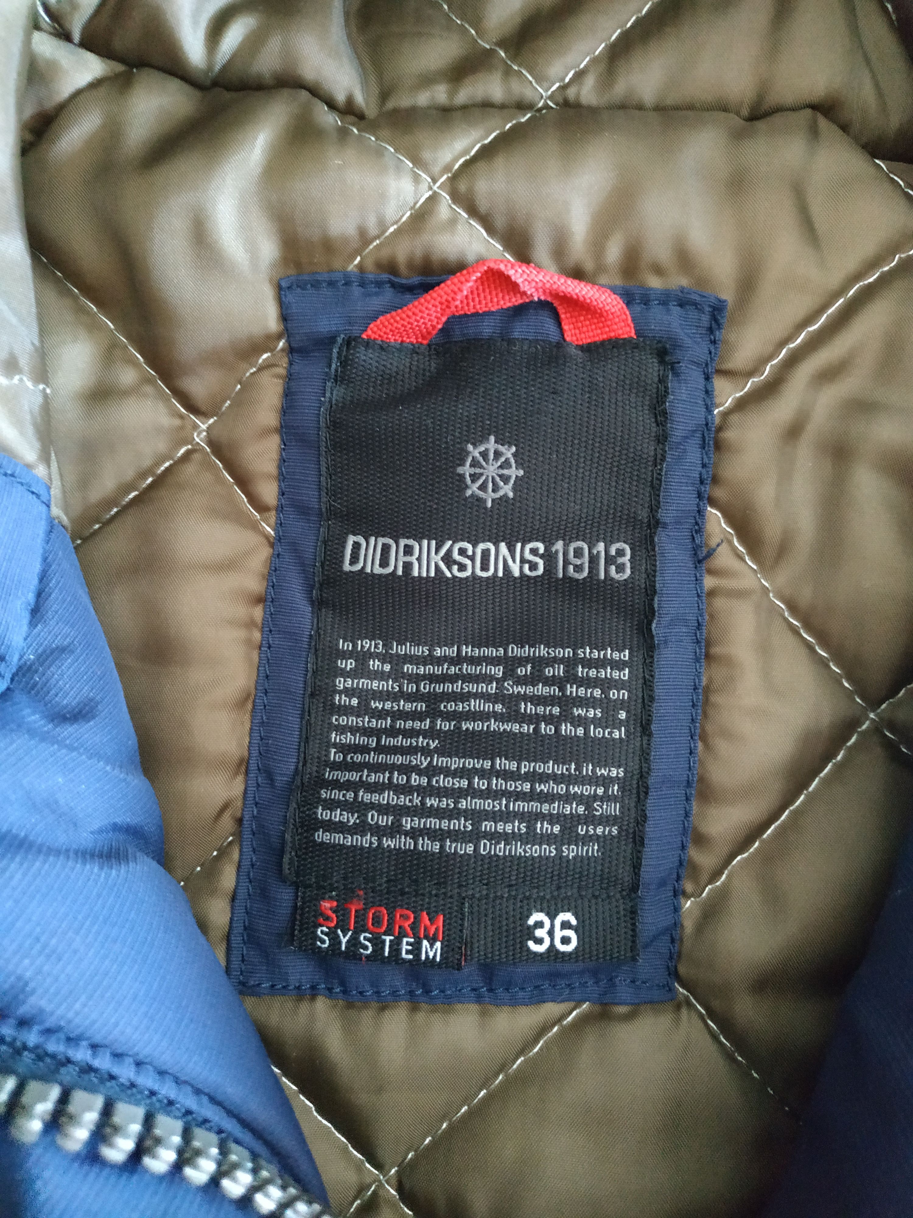 Other Didriksons Women's Waterproof Long Jacket/ Parka, s.36 (S) Size S / US 4 / IT 40 - 10 Thumbnail