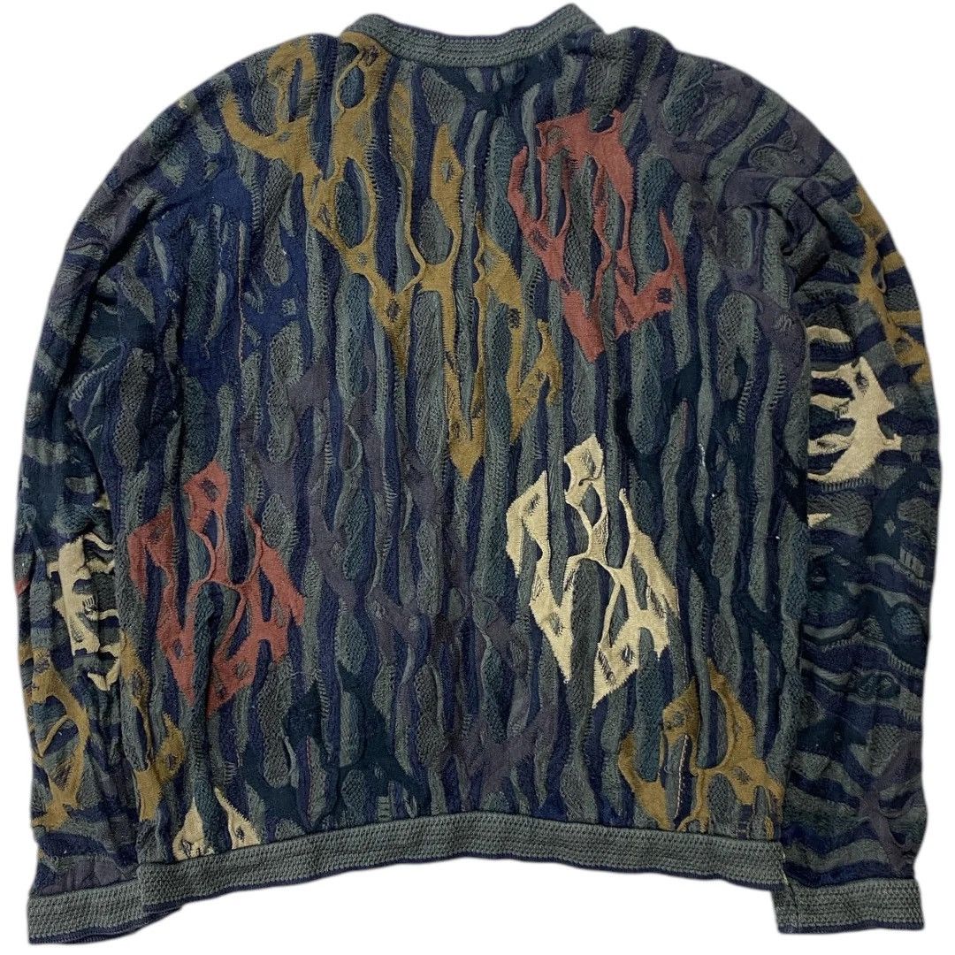 Coogi × Vintage Vintage 90s Coogi 3D Knitwear Sweater Size US L / EU 52-54 / 3 - 4 Thumbnail