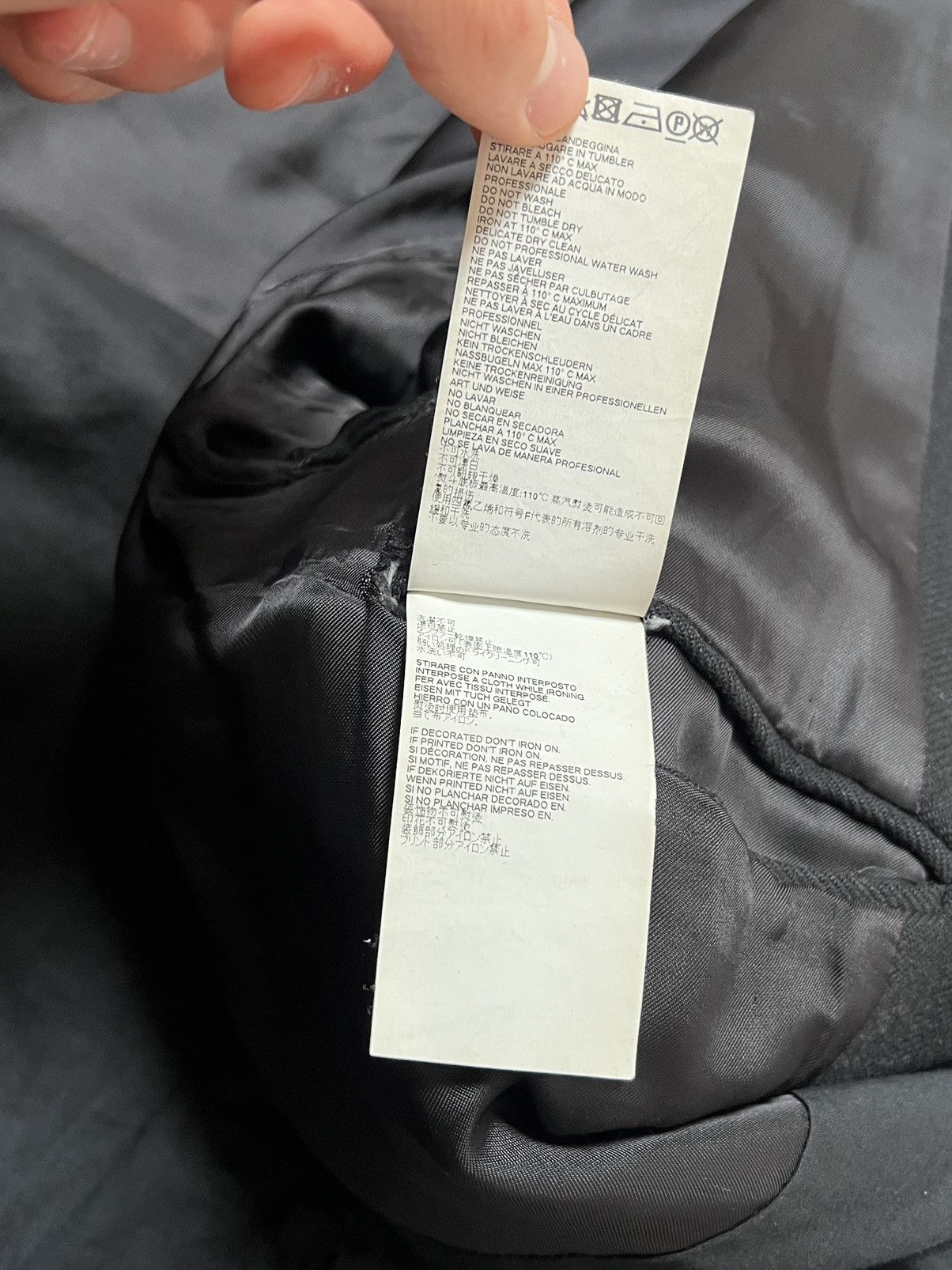 Maison Margiela Vintage Maison Margiela Black Wool Coat Size L Size US L / EU 52-54 / 3 - 18 Thumbnail