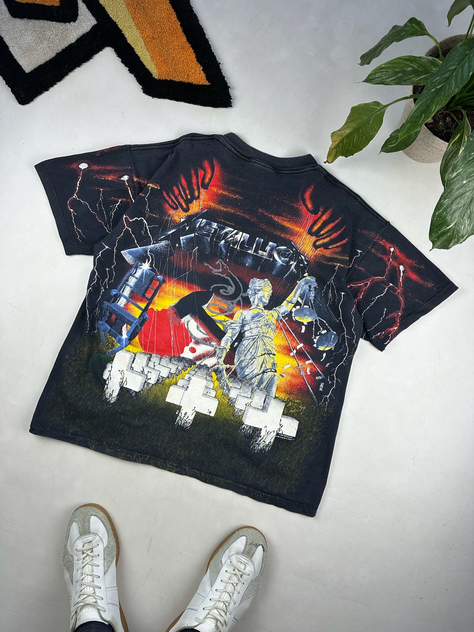 Band Tees × Metallica Vintage Metallica tShirt AOP tee all over print Size US L / EU 52-54 / 3 - 8 Thumbnail