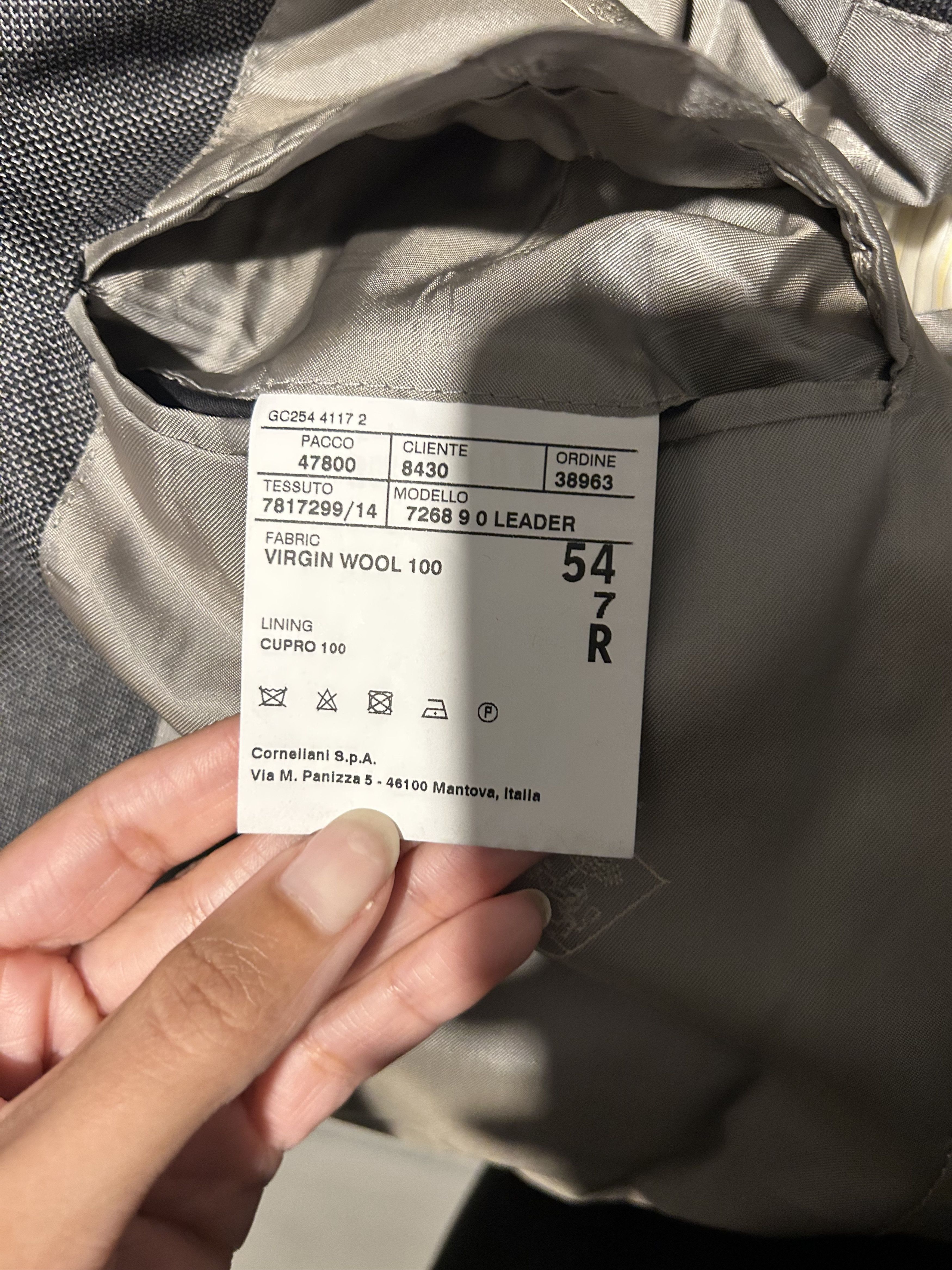 Corneliani Corneliani Suit Jacket – Size 54R (Equivalent XL) Size 54R - 9 Thumbnail