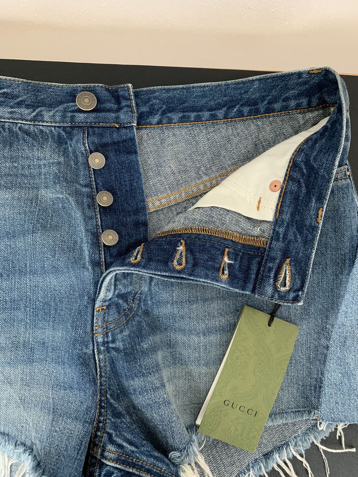 Gucci Gucci Denim Shorts Retail Price €580 Size 31" - 8 Thumbnail