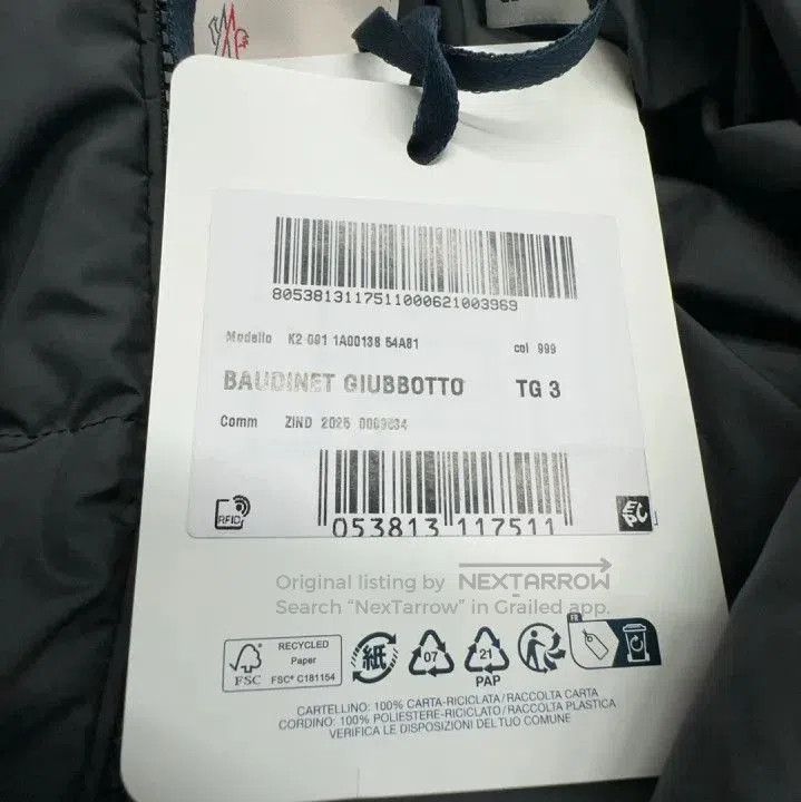 Moncler Moncler Baudinet Short Down Jacket. Size US S / EU 44-46 / 1 - 4 Thumbnail