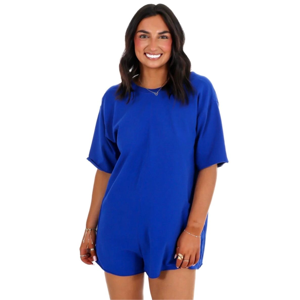 Free People Free People Hot Shot T-Shirt Romper Electric Shock XS Size 26" / US 2 / IT 38 - 5 Thumbnail