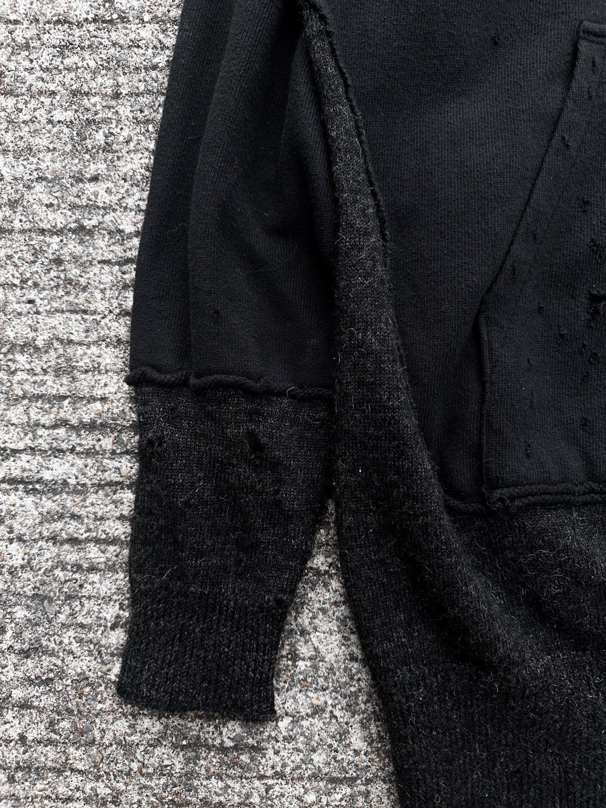 Undercover Undercover AW04 Reconstructed Damaged Hoodie Parka Size US M / EU 48-50 / 2 - 11 Thumbnail