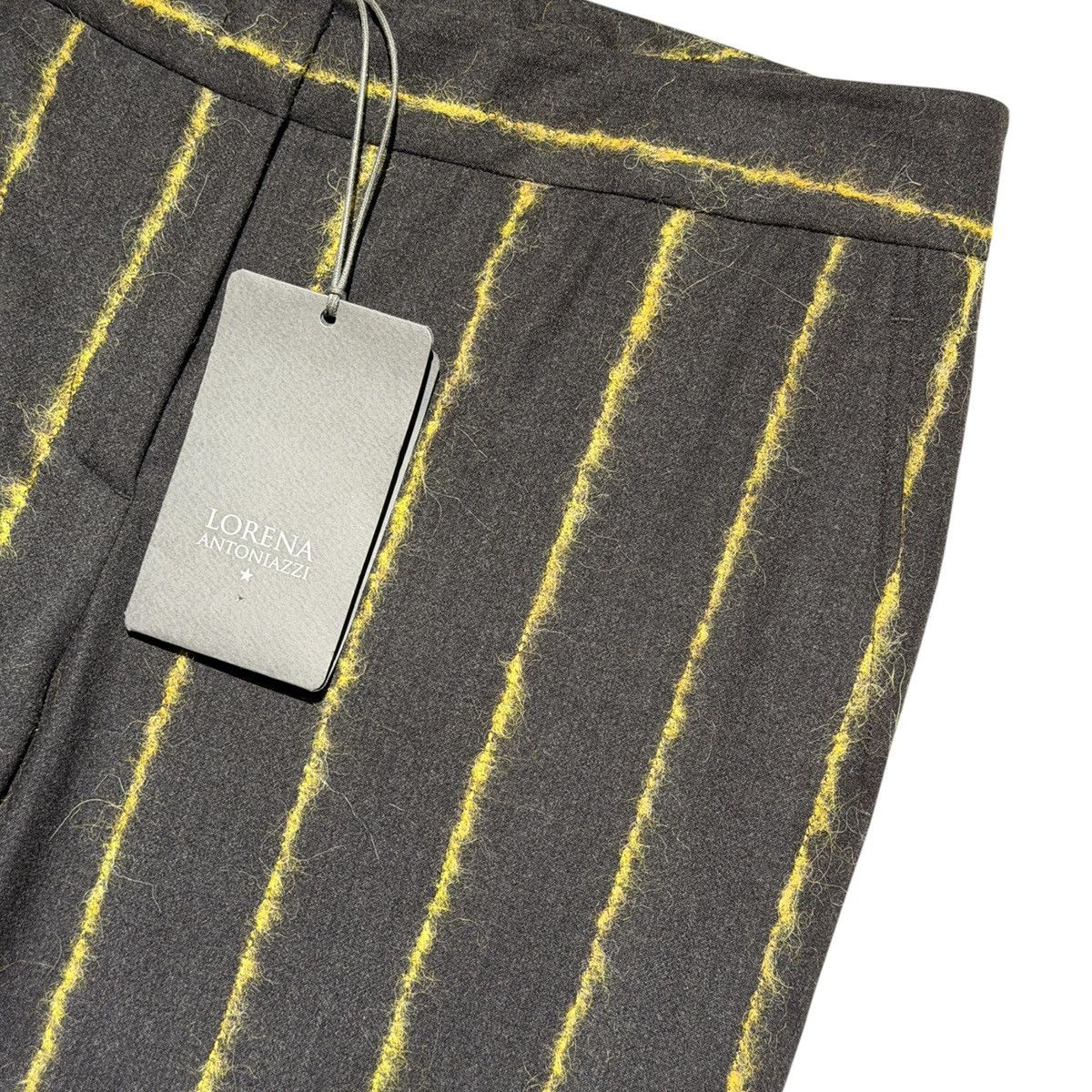 Other Lorena Antoniazzi Wool mohair striped trouser Size US 36 / EU 52 - 2 Thumbnail