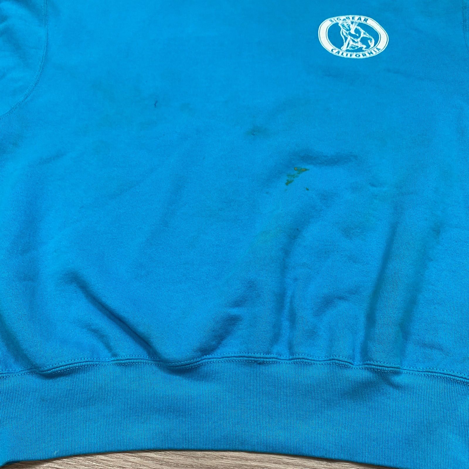 Fruit Of The Loom × Vintage Vintage 80s Big Bear California Ski Crew Sweatshirt Mens 2XL Size US XXL / EU 58 / 5 - 10 Thumbnail