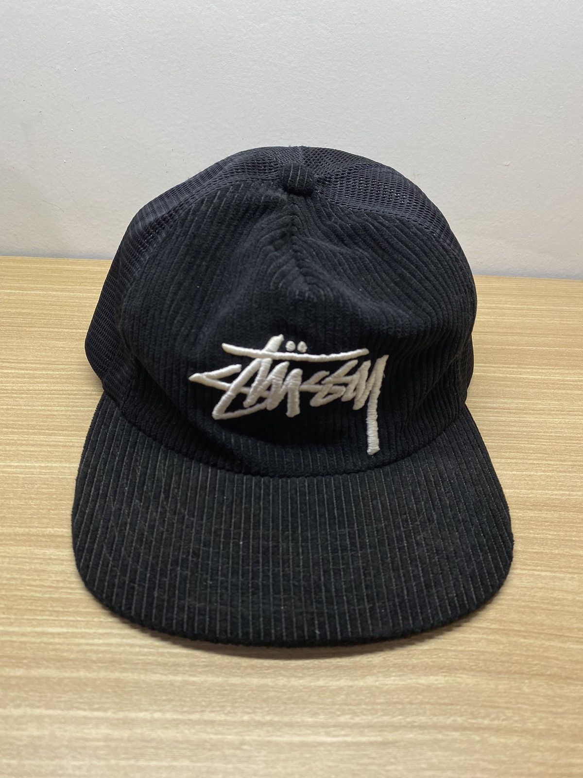 Stussy japan corduroy trucker cap