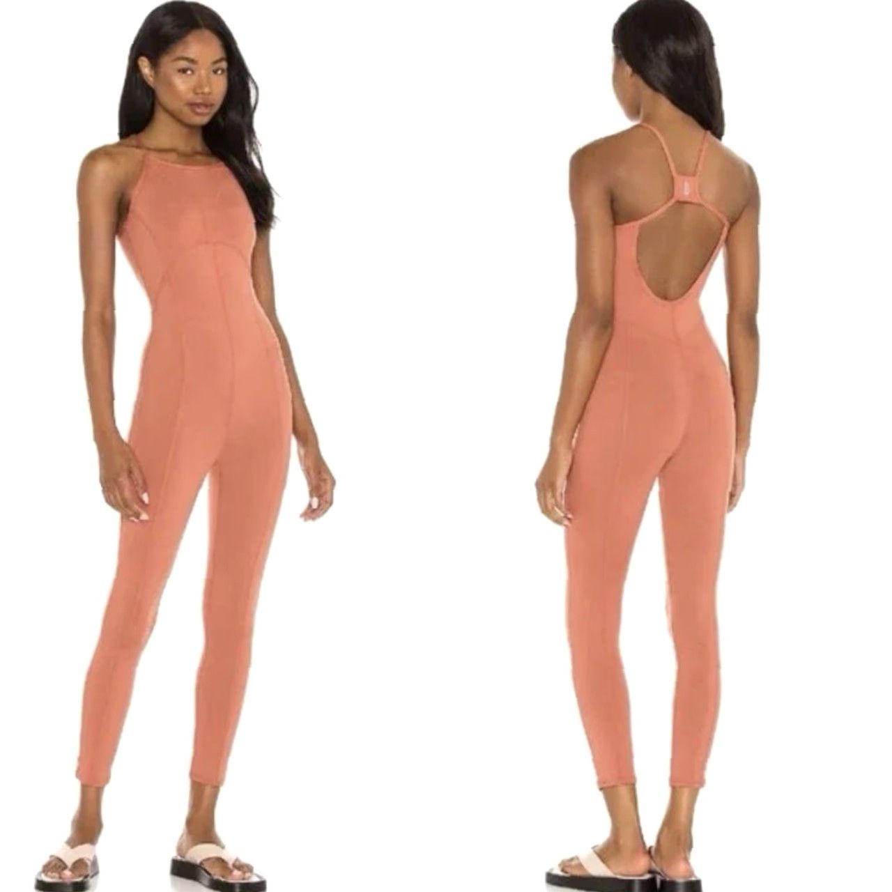 Free People Free People Movement Side to Side Orange Performance Jumpsuit Size S User: Free People Movement Side to Side Orange Performance Jumpsuit Size S Size 28" / US 6 / IT 42 - 5 Thumbnail