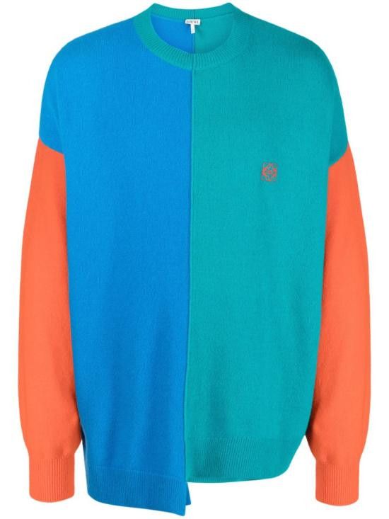 Loewe LOEWE Men Sweater H526Y14KEG 9105 Orange Size US S / EU 44-46 / 1 - 1 Thumbnail