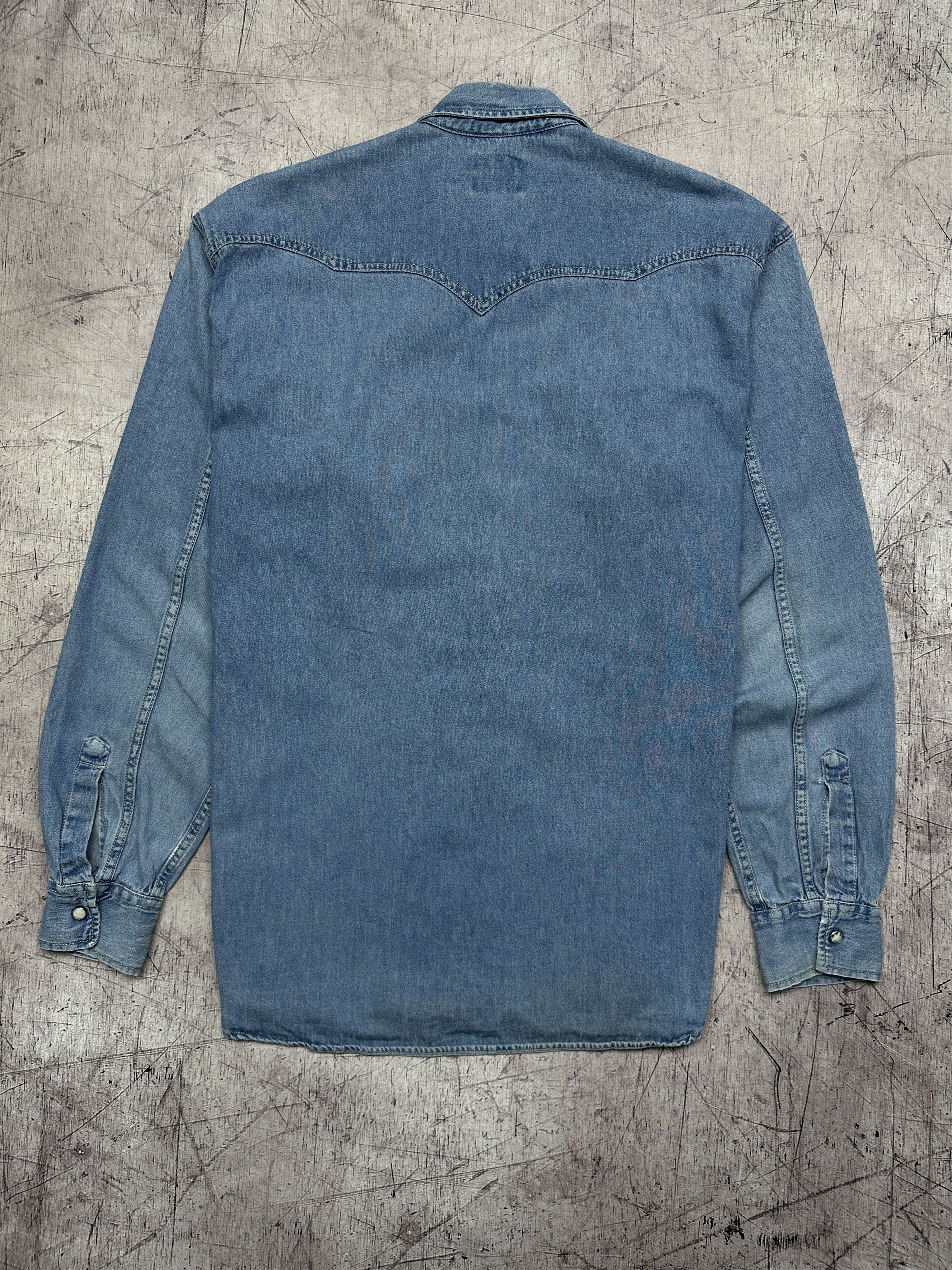 Levi's Levi's Vintage Mens Denim Shirt Size US L / EU 52-54 / 3 - 9 Thumbnail