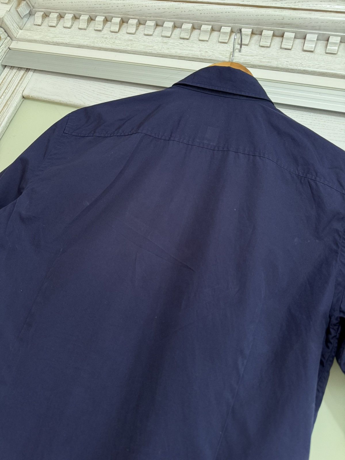Vivienne Westwood Vivienne Westwood Navy Blue Short Sleeve Shirt Size US M / EU 48-50 / 2 - 8 Thumbnail