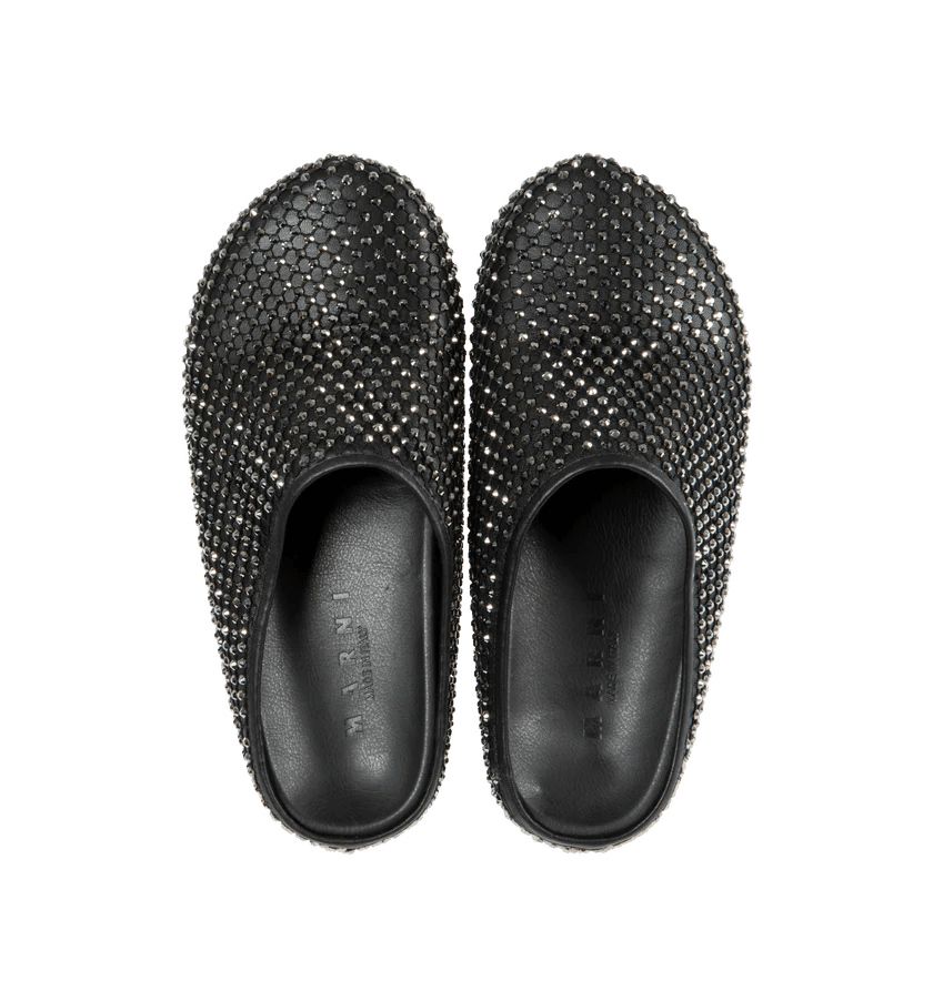 Marni o1h1sh10624 Slider in Black Size US 11 / EU 44 - 2 Thumbnail