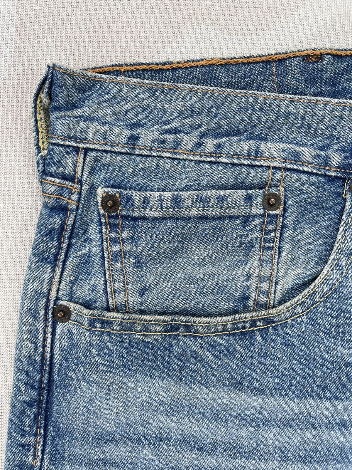 Levi's Levis 501 Stretch Jeans (P58) Size US 41 - 7 Thumbnail