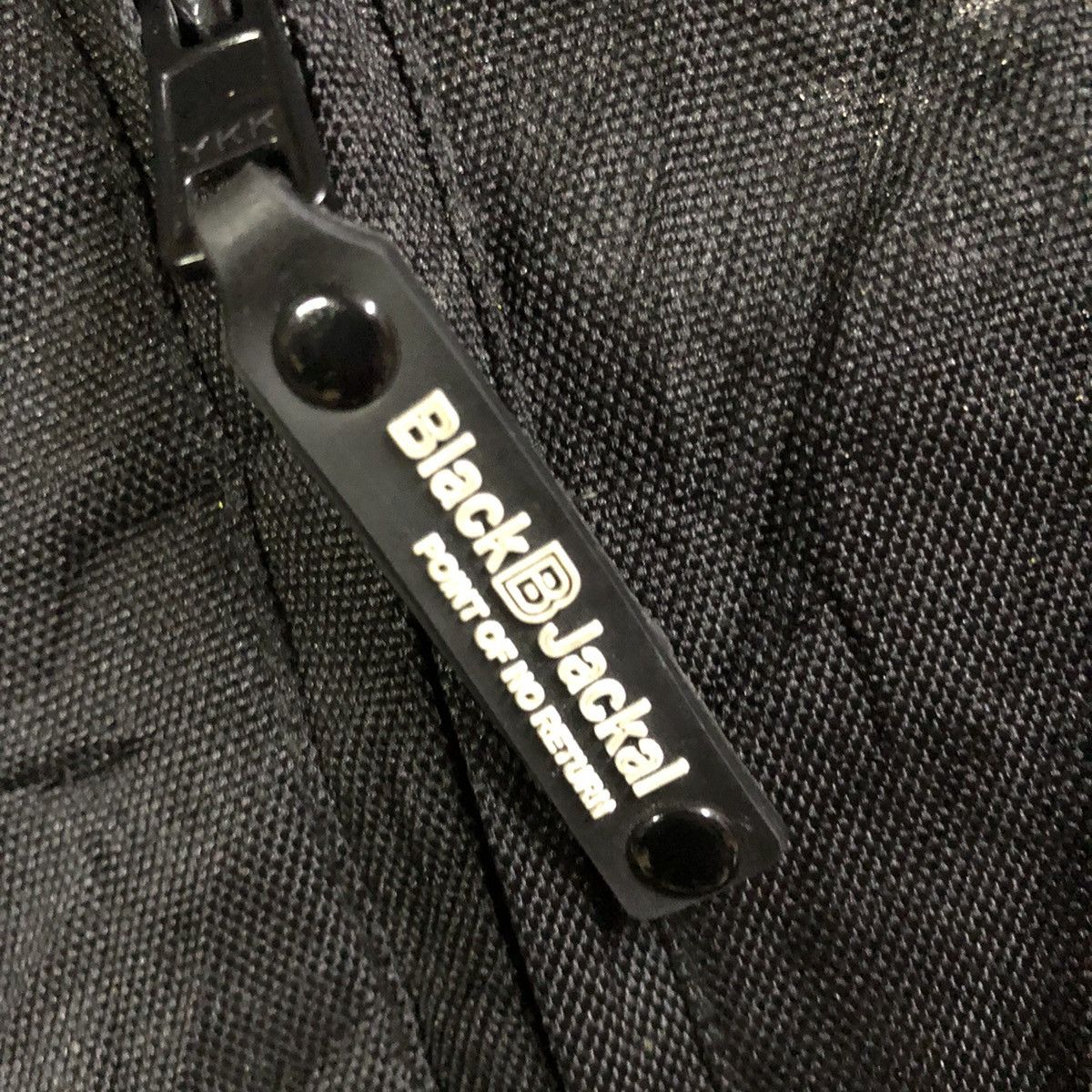 Japanese Brand Y2k Black B jackal Motorsport Jacket proctection Size US M / EU 48-50 / 2 - 4 Thumbnail