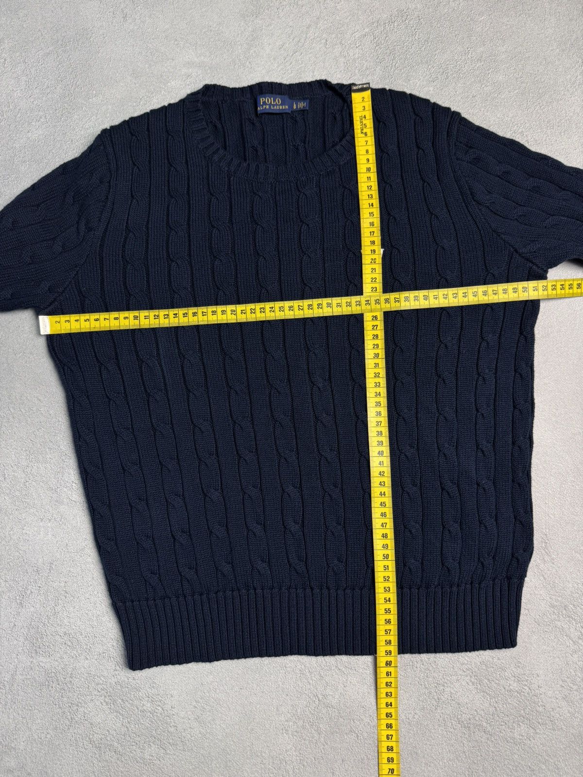 Polo Ralph Lauren Polo Ralph Lauren Crewneck Cable Knit Sweater size L Size L / US 10 / IT 46 - 11 Thumbnail