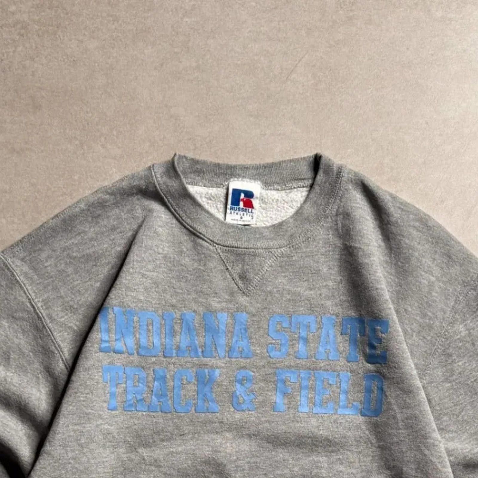 Russell Athletic Vintage Russell Athletic Gray Sweater - XS Size US XS / EU 42 / 0 - 3 Thumbnail