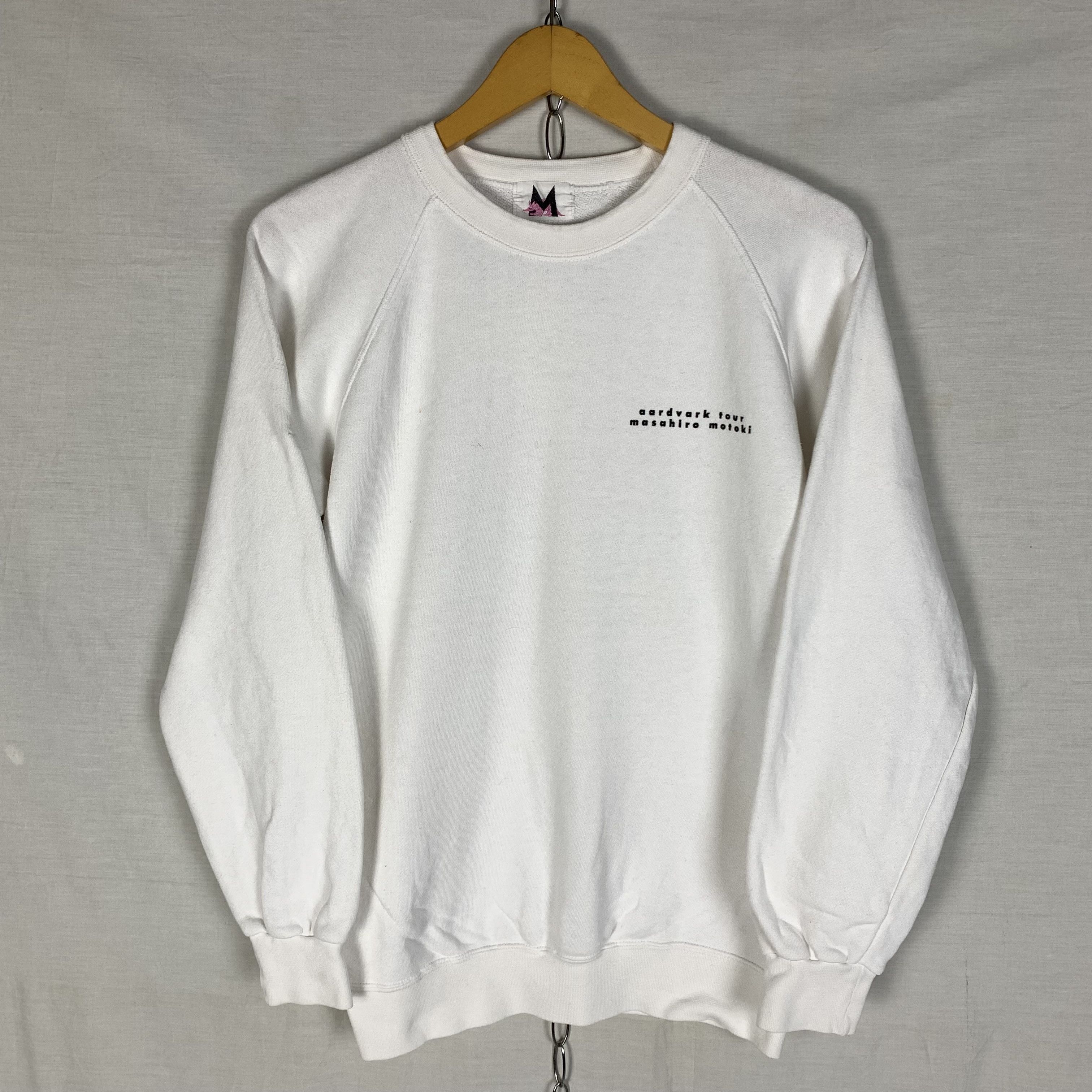 Vintage Vintage Aardvark Tour Masahiro Motoki Sweatshirt Crewneck Size US S / EU 44-46 / 1 - 4 Thumbnail