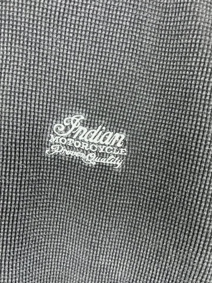 Indian Motorcycle Vintage Indian Motorcycle waffle-knit Embroidered Shirt Size US L / EU 52-54 / 3 - 4 Thumbnail