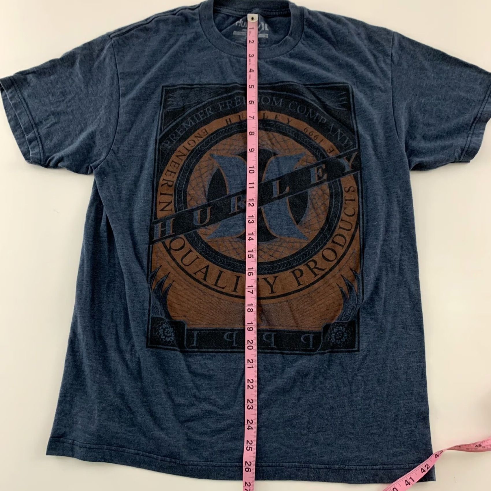 Hurley Hurley Premium Fit Short Sleeve T Shirt Men M Blue Size US M / EU 48-50 / 2 - 3 Thumbnail