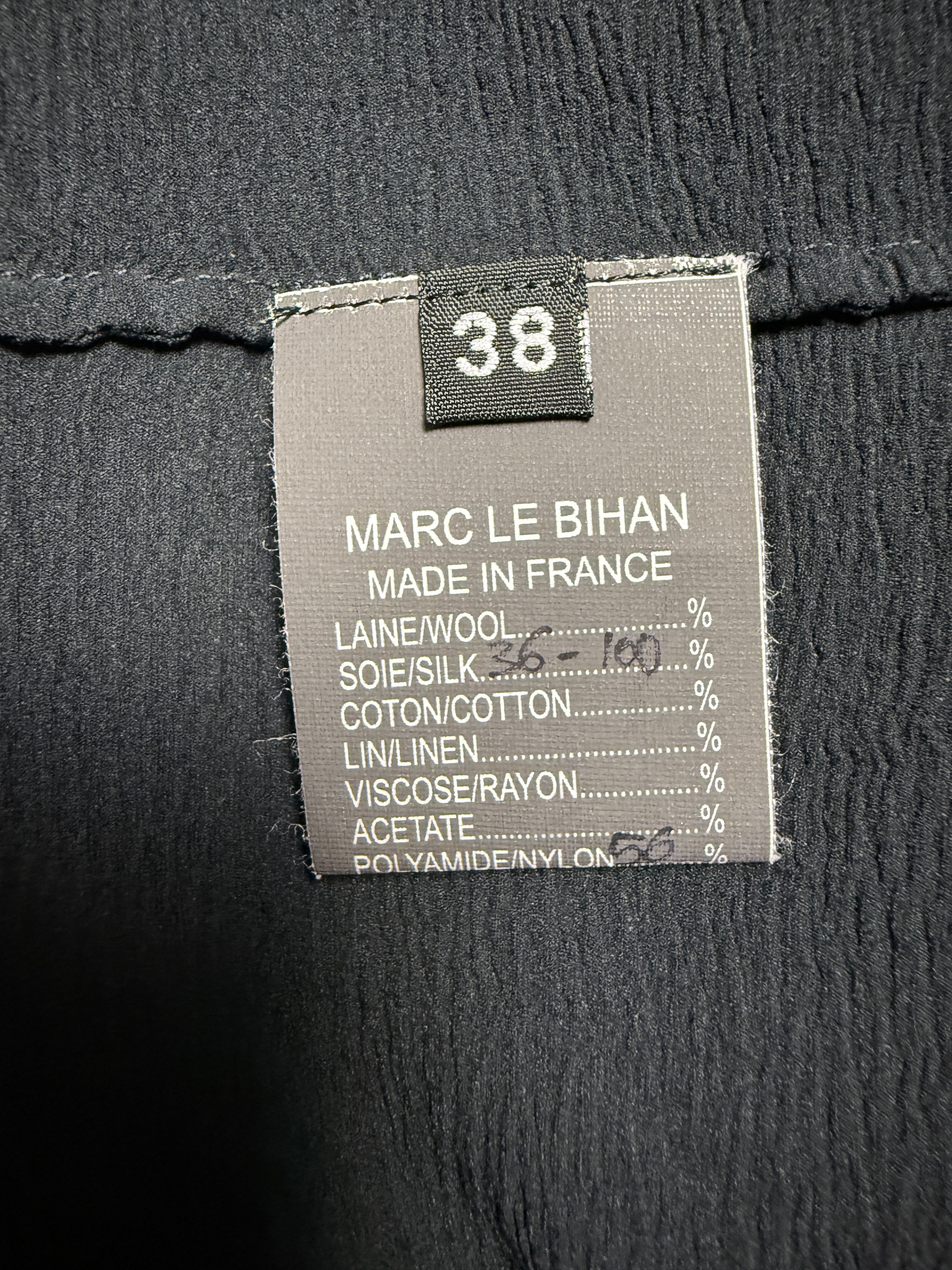 Marc Le Bihan Marc Le Bihan Chiffon Detail Jacket Size S / US 4 / IT 40 - 4 Thumbnail