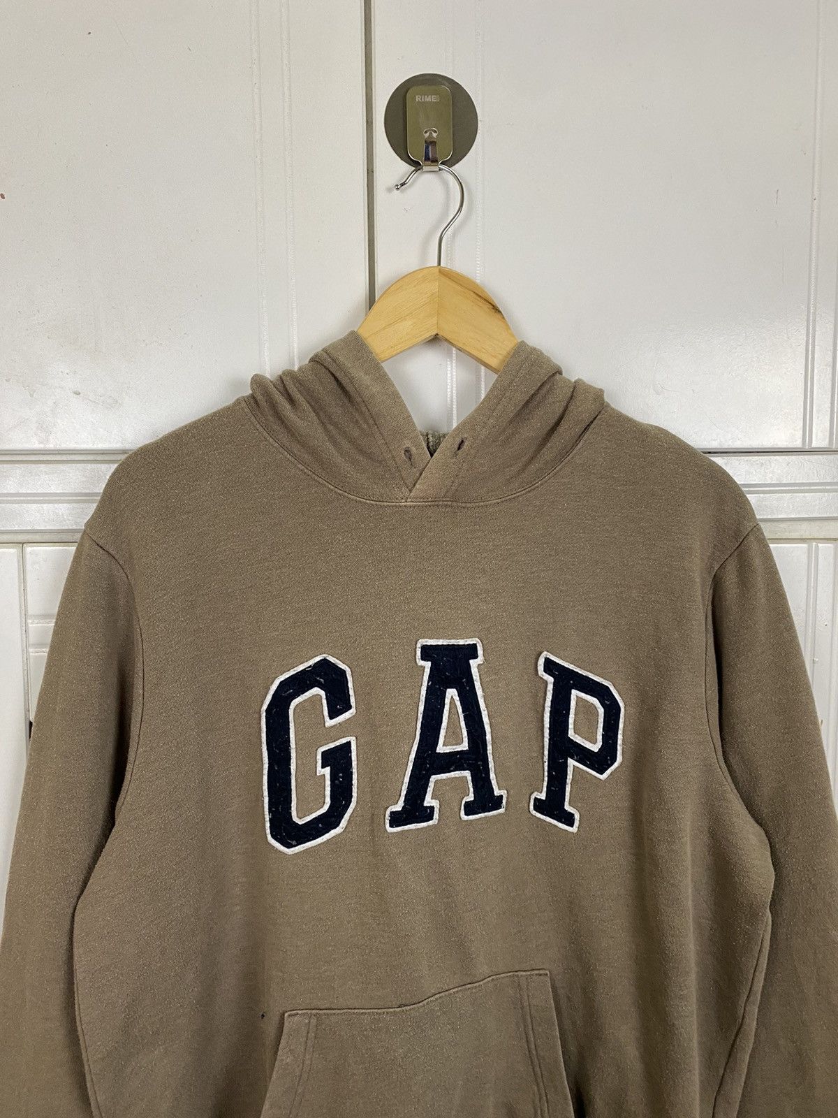 Gap × Vintage Vintage GAP Brown Hoodies Size US L / EU 52-54 / 3 - 3 Thumbnail