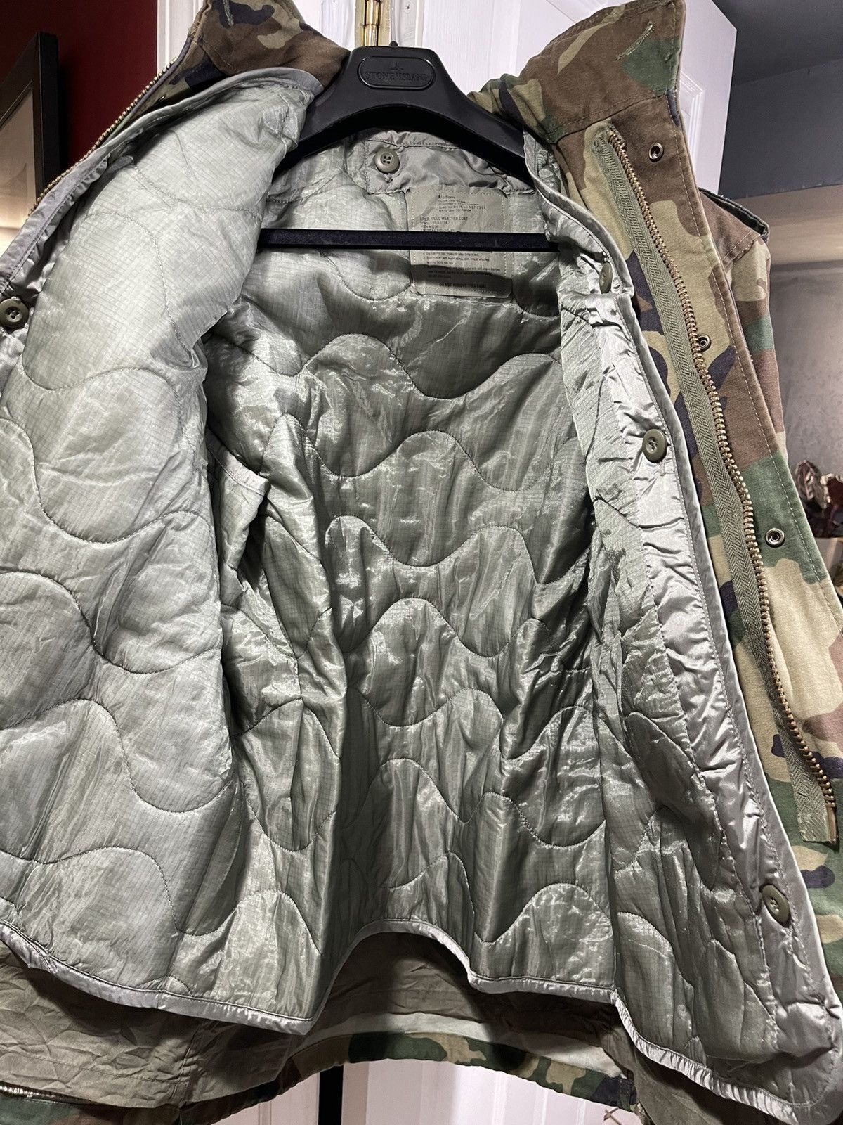 Alpha Industries Woodland Camo M65 Cold Weather Field Jacket Size US M / EU 48-50 / 2 - 6 Thumbnail