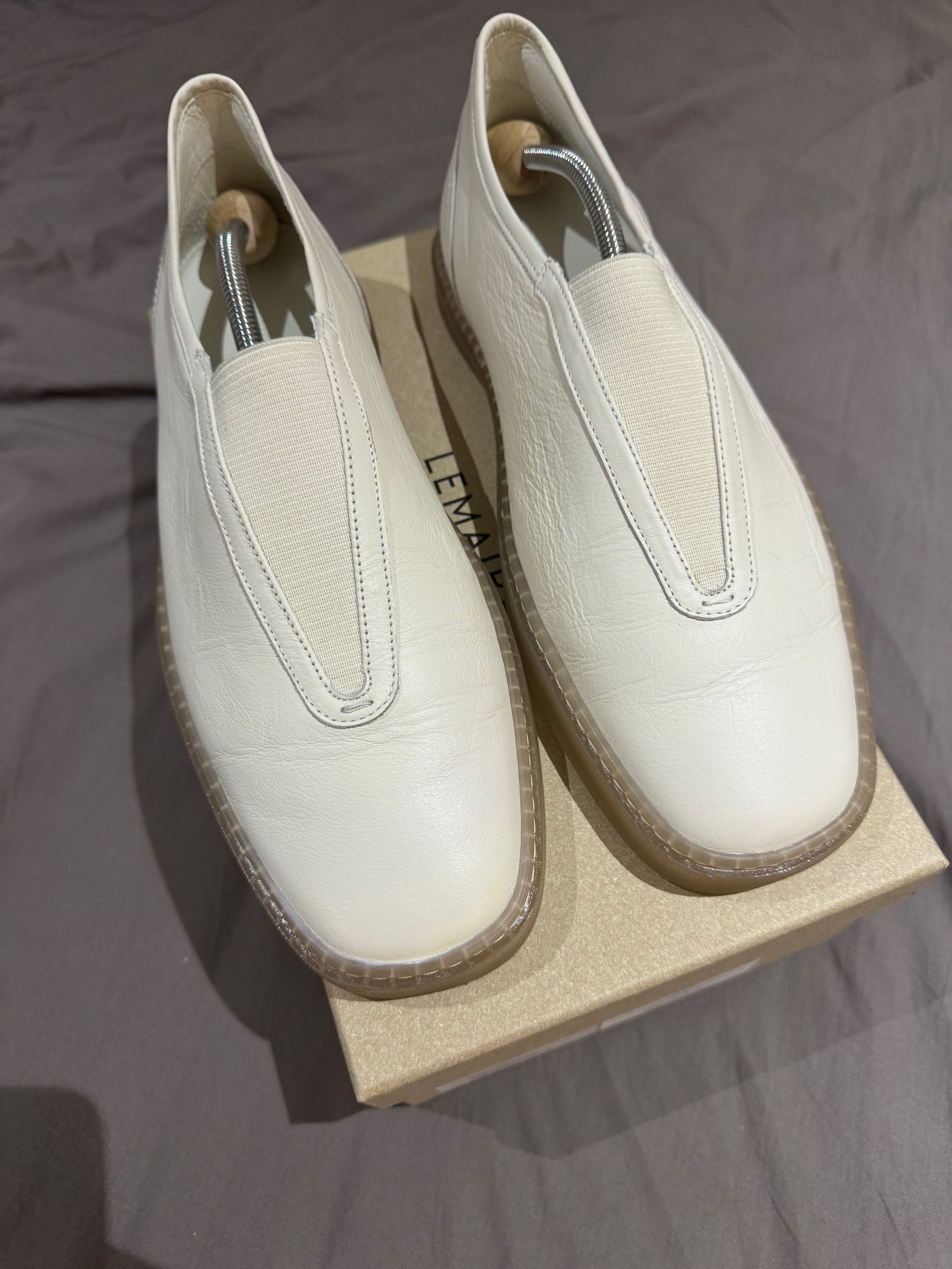 Lemaire Linoleum Basic Elastic Trainers | Grailed