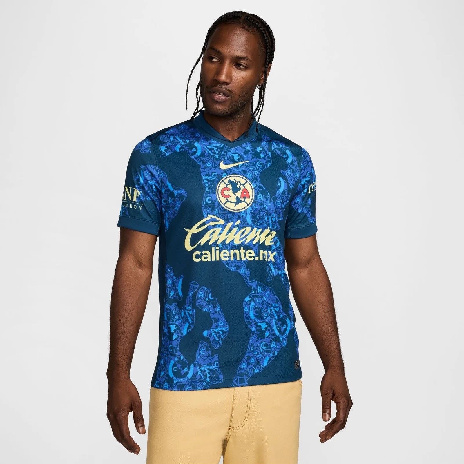 Nike Nike Club America 2024/25 Away Blue Soccer Jersey Small NWT Size US S / EU 44-46 / 1 - 1 Thumbnail