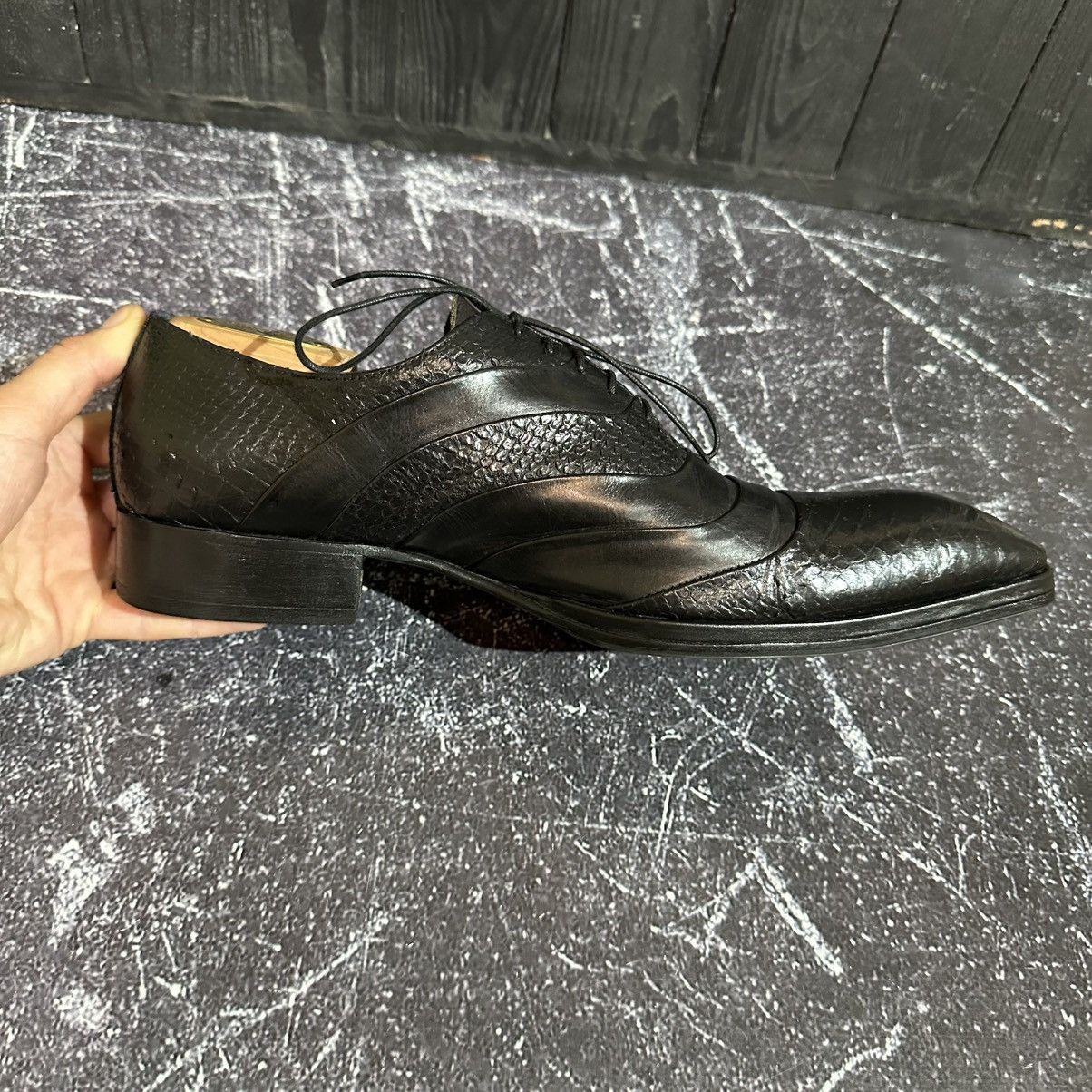 Jo Ghost JO GHOST - Men’s Italian Pythone Leather Shoes size 43 Size US 9.5 / EU 42-43 - 9 Thumbnail