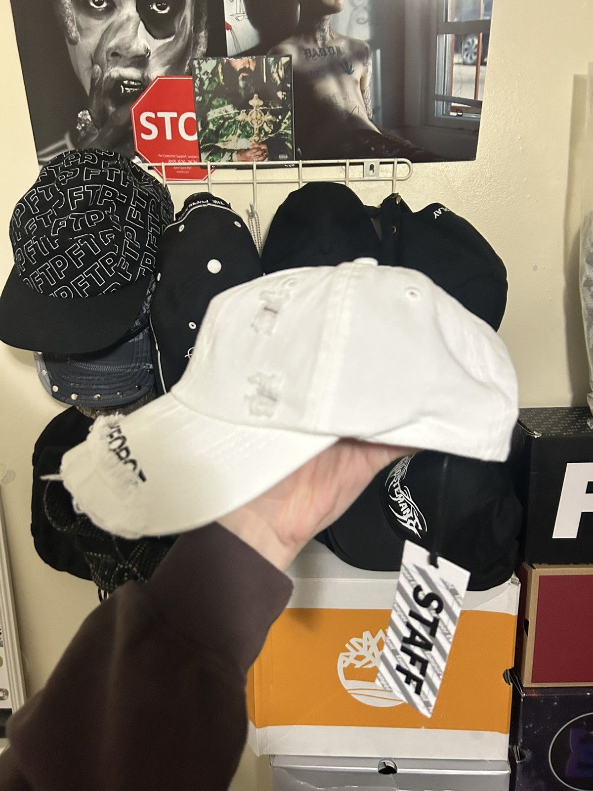 STAFF WORKFORCE Saff white hat Size ONE SIZE - 2 Thumbnail