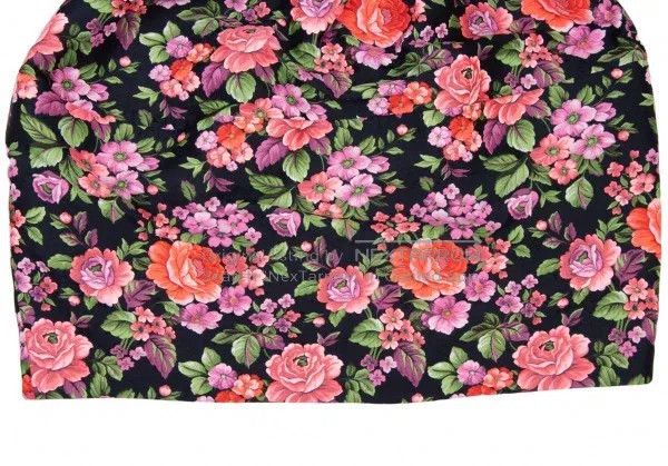 Comme des Garcons Comme des Garcons size XS Pink vintage floral design skirt Size 23" - 8 Thumbnail