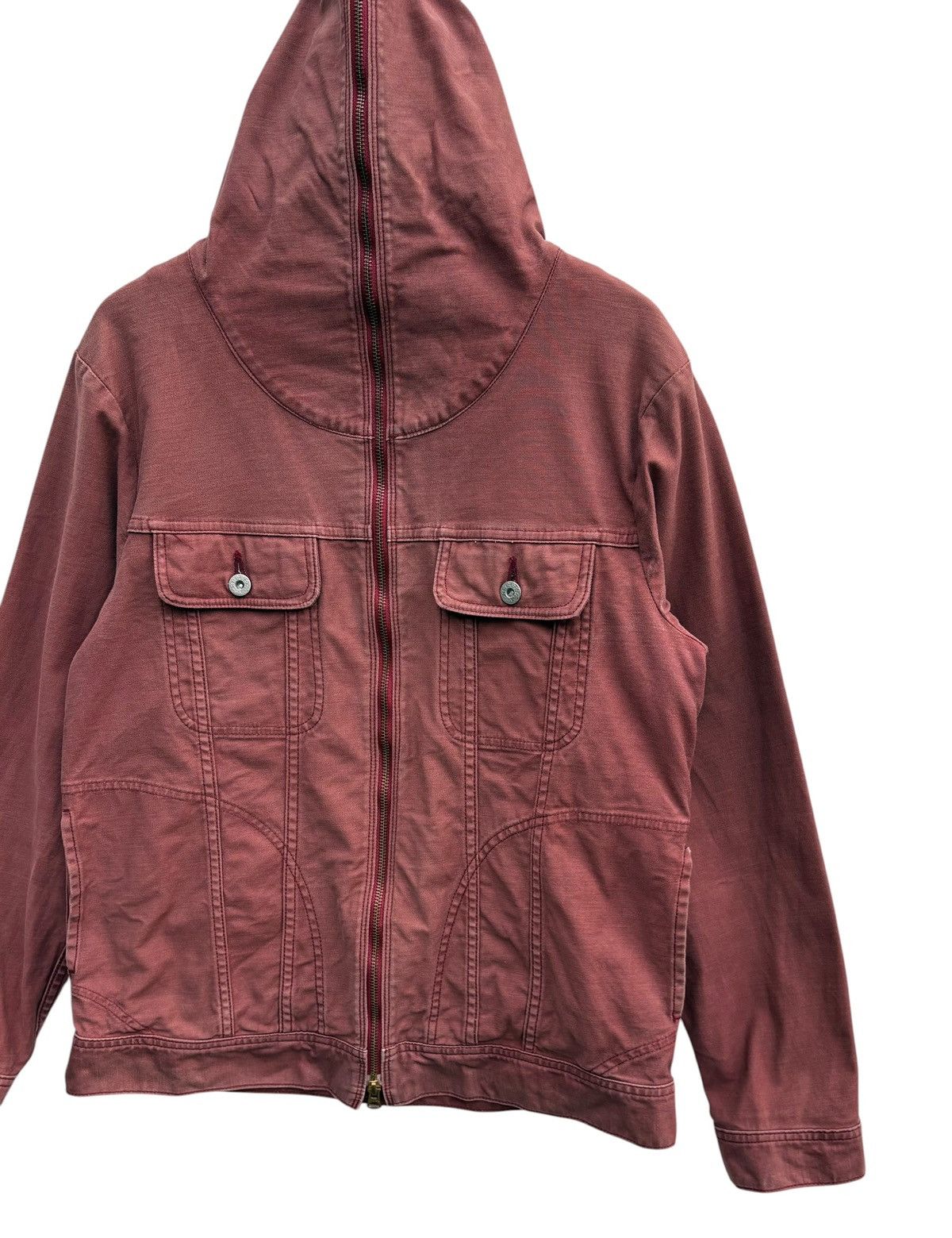 Japanese Brand Japanese Brand Kelen Zipper Hoodie Jacket Size US S / EU 44-46 / 1 - 5 Thumbnail