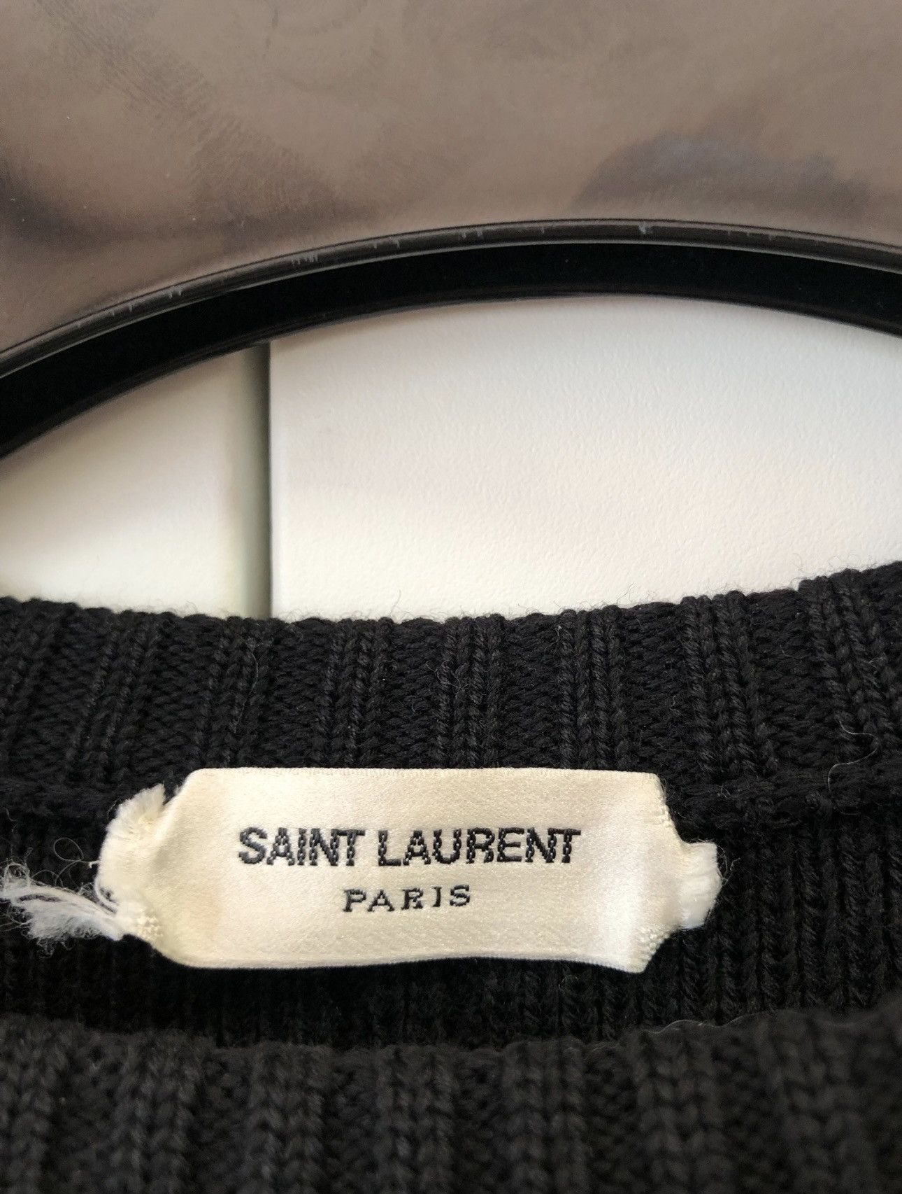 Saint Laurent Paris × Yves Saint Laurent Saint Laurent rivet sweater Size US XS / EU 42 / 0 - 6 Thumbnail