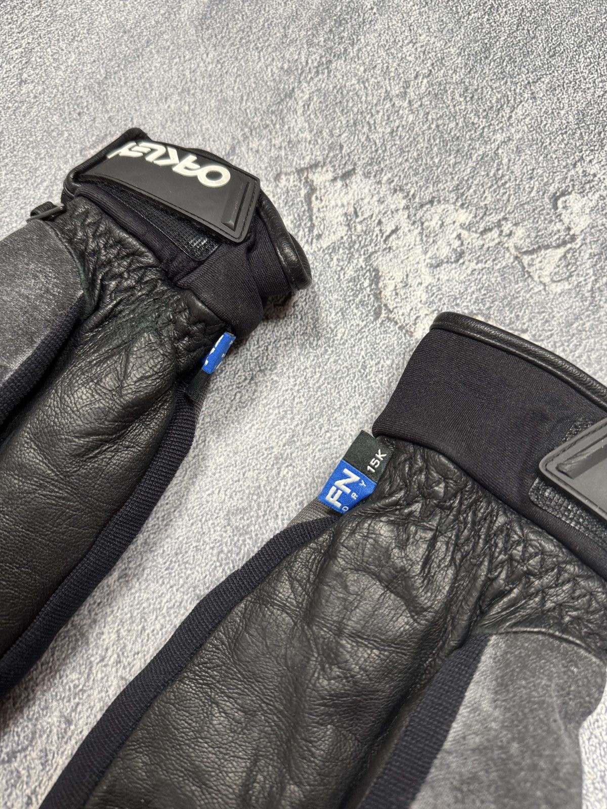 Leather Oakley Leather Gloves Size ONE SIZE - 3 Thumbnail